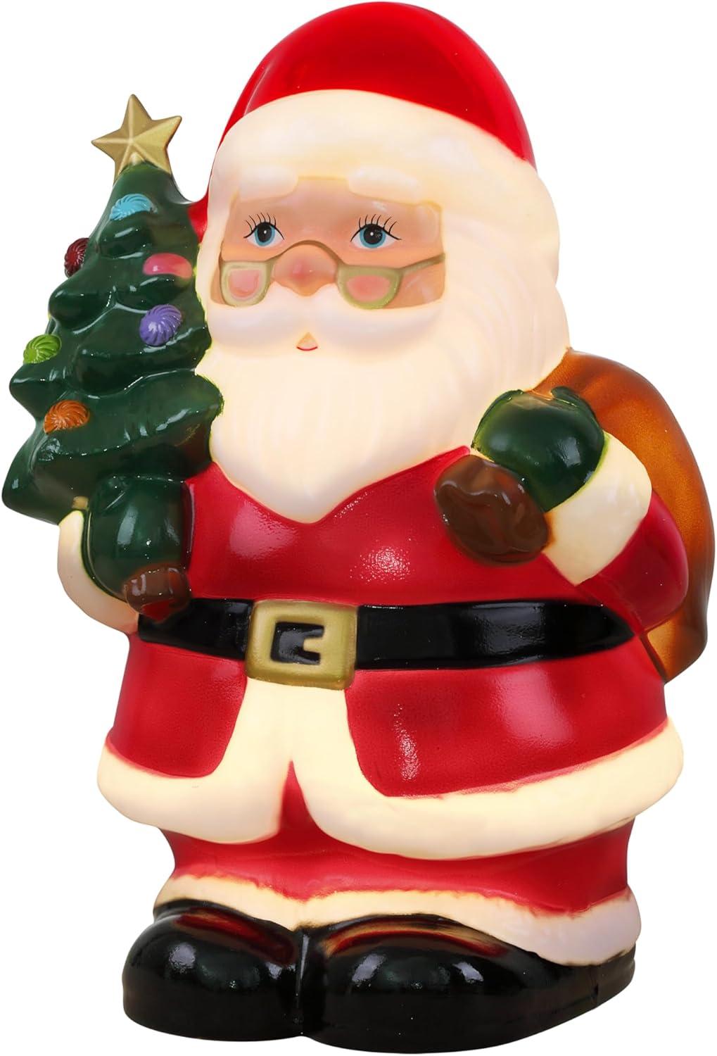 Mr. Christmas Outdoor Lit Santa Blow Mold