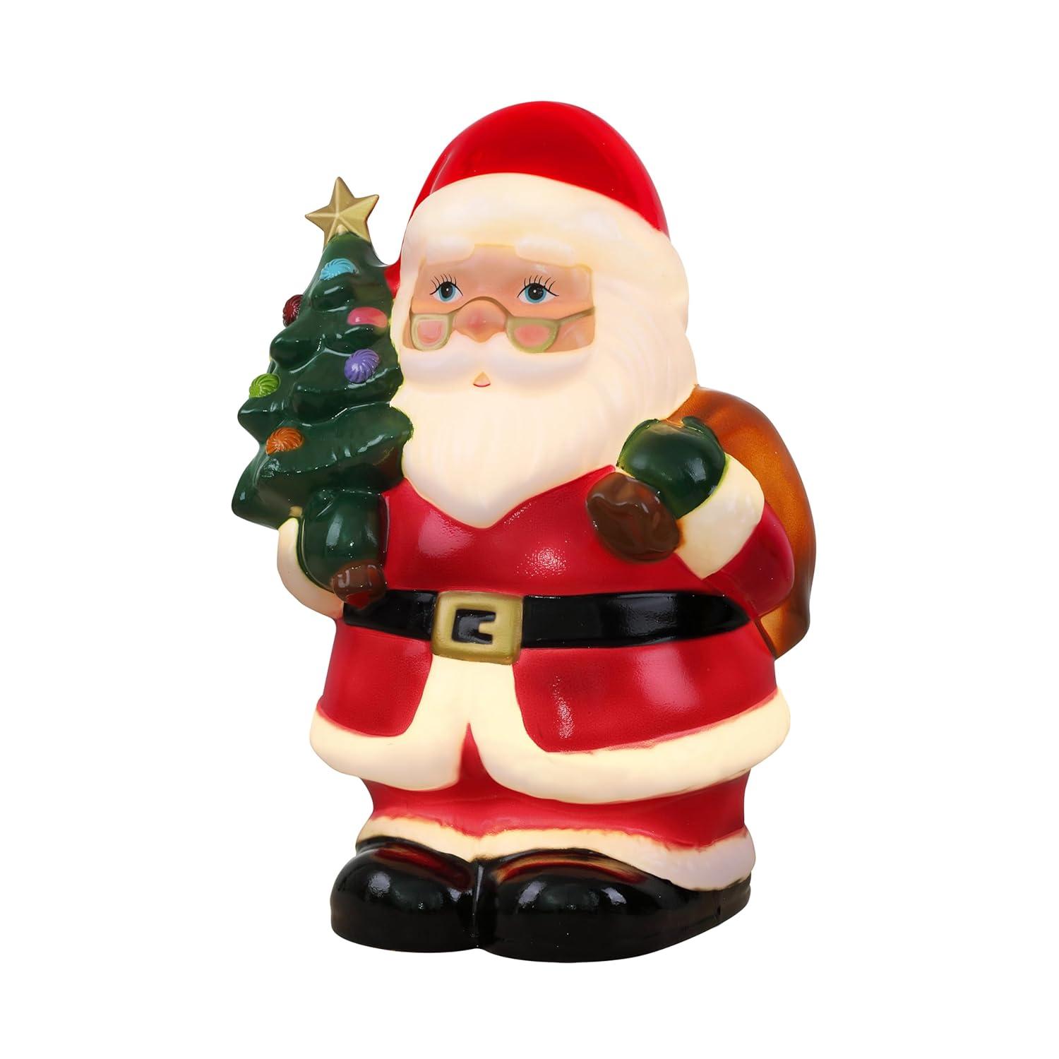 Mr. Christmas Outdoor Lit Santa Blow Mold