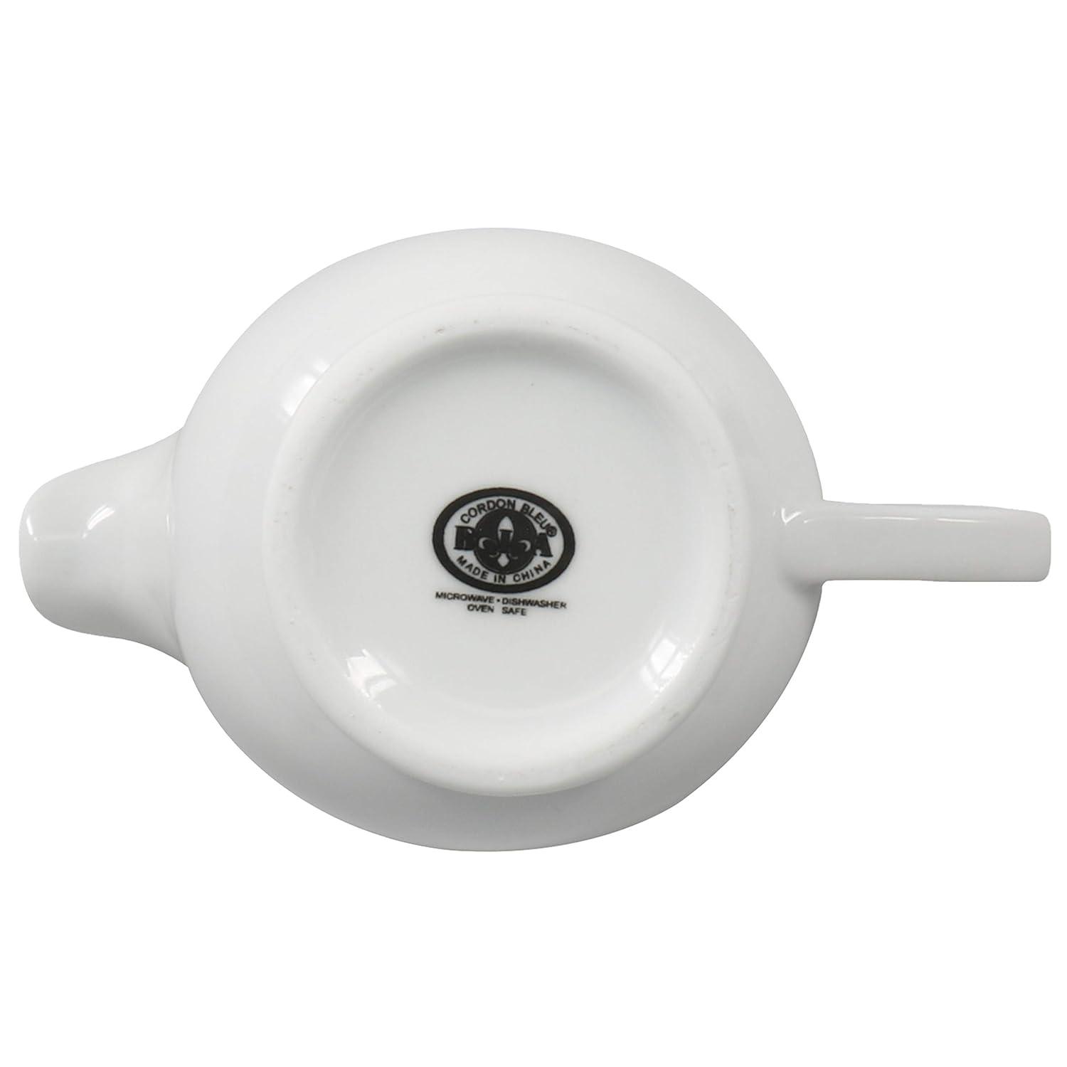 BIA Cordon Bleu BIA Cordon Bleu 2 pc Bistro Porcelain Covered Sugar Bowl and Creamer Set