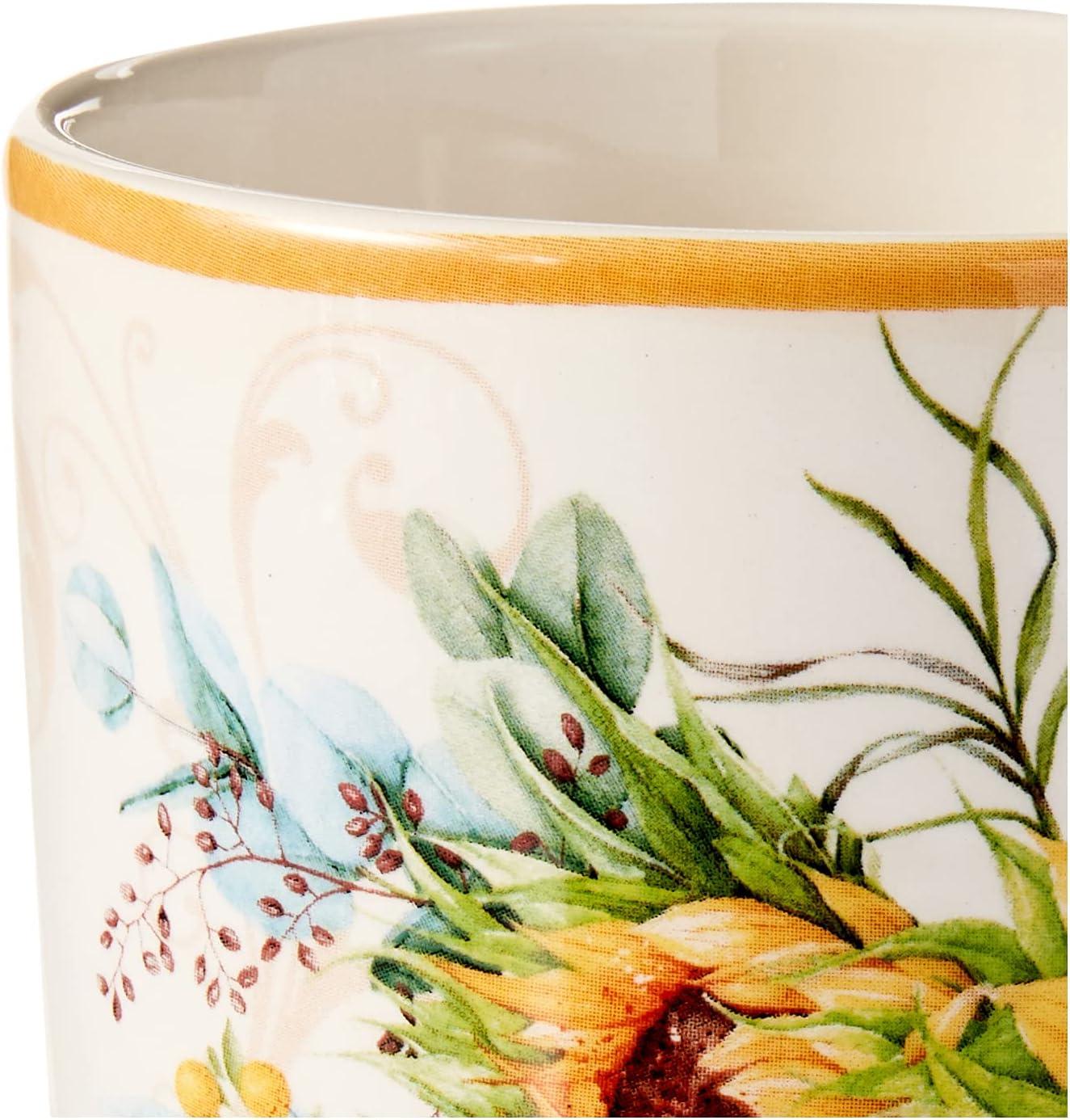 Certified International Sunflower Fields Set/4 Mug