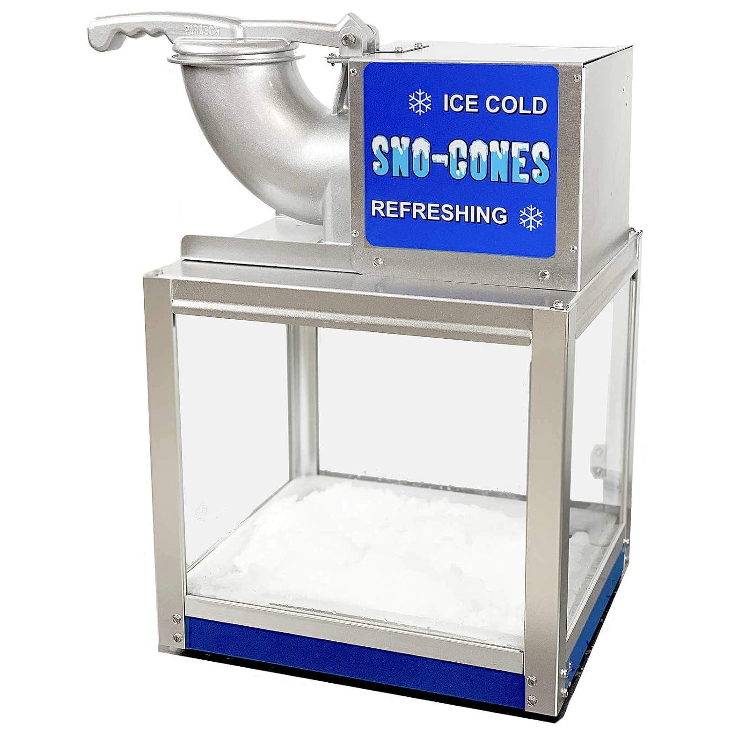 Paragon Simply-A-Blast Heavy Duty Snow Cone Machine, Silver, Standard