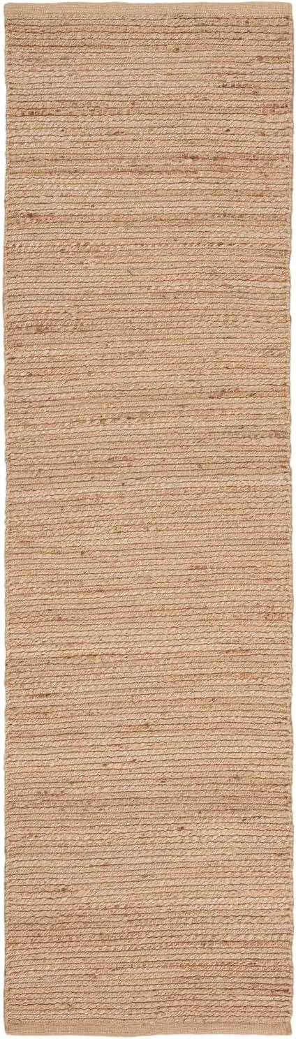 Earthy Elegance Natural Jute 2'3" x 8' Runner Rug