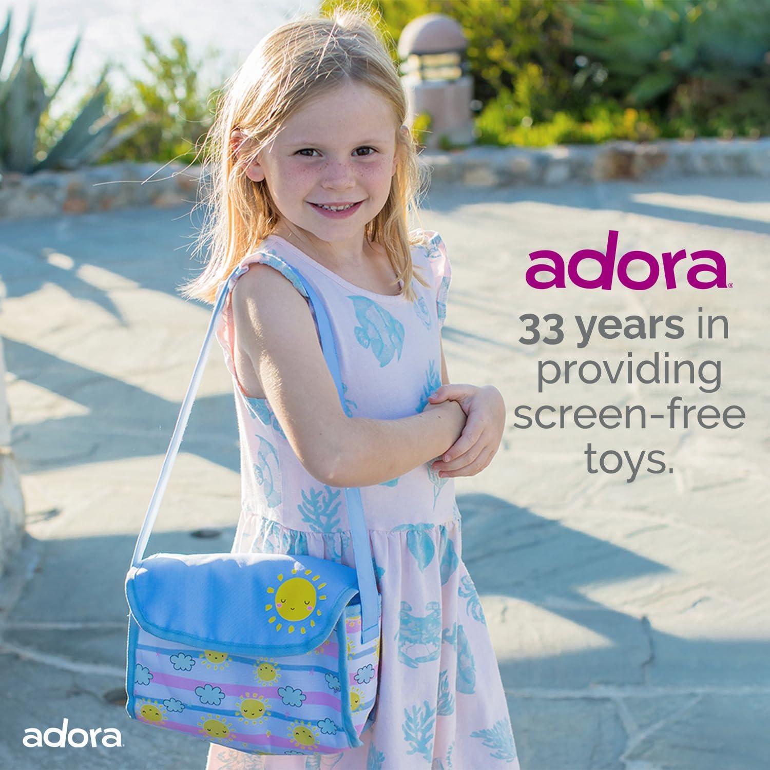 Adora Baby Doll Diaper Bag Set - Color-Changing Sunny Days