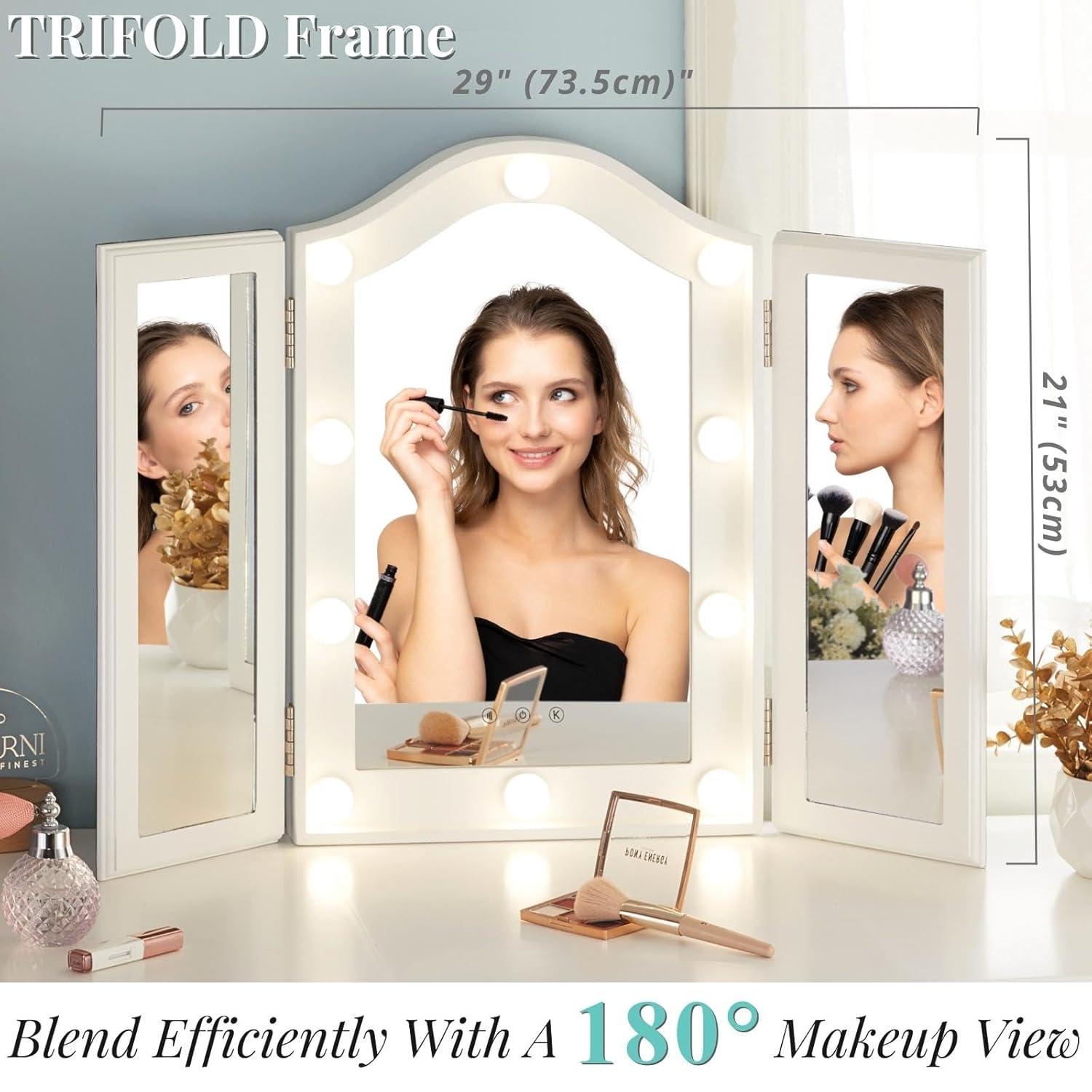 LUXFURNI Flat Floor Mirror