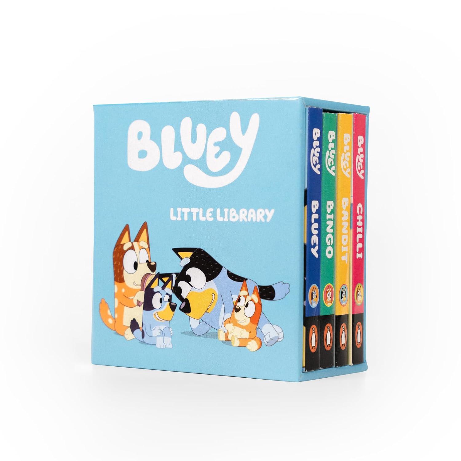 Bluey: Little Library 4-Book Box Set - by Penguin Young Readers Licenses (Mixed Media Product)