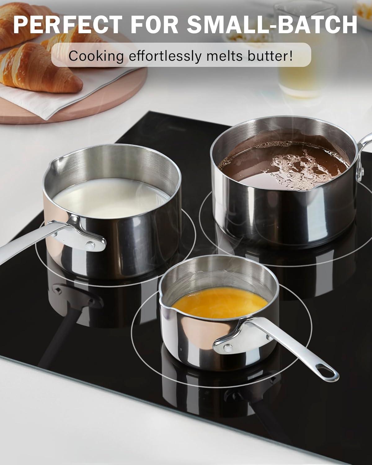 Cooks Standard Cooks Standard Multi-Ply Clad Stainless Steel Butter Warmer 0.15 Qt