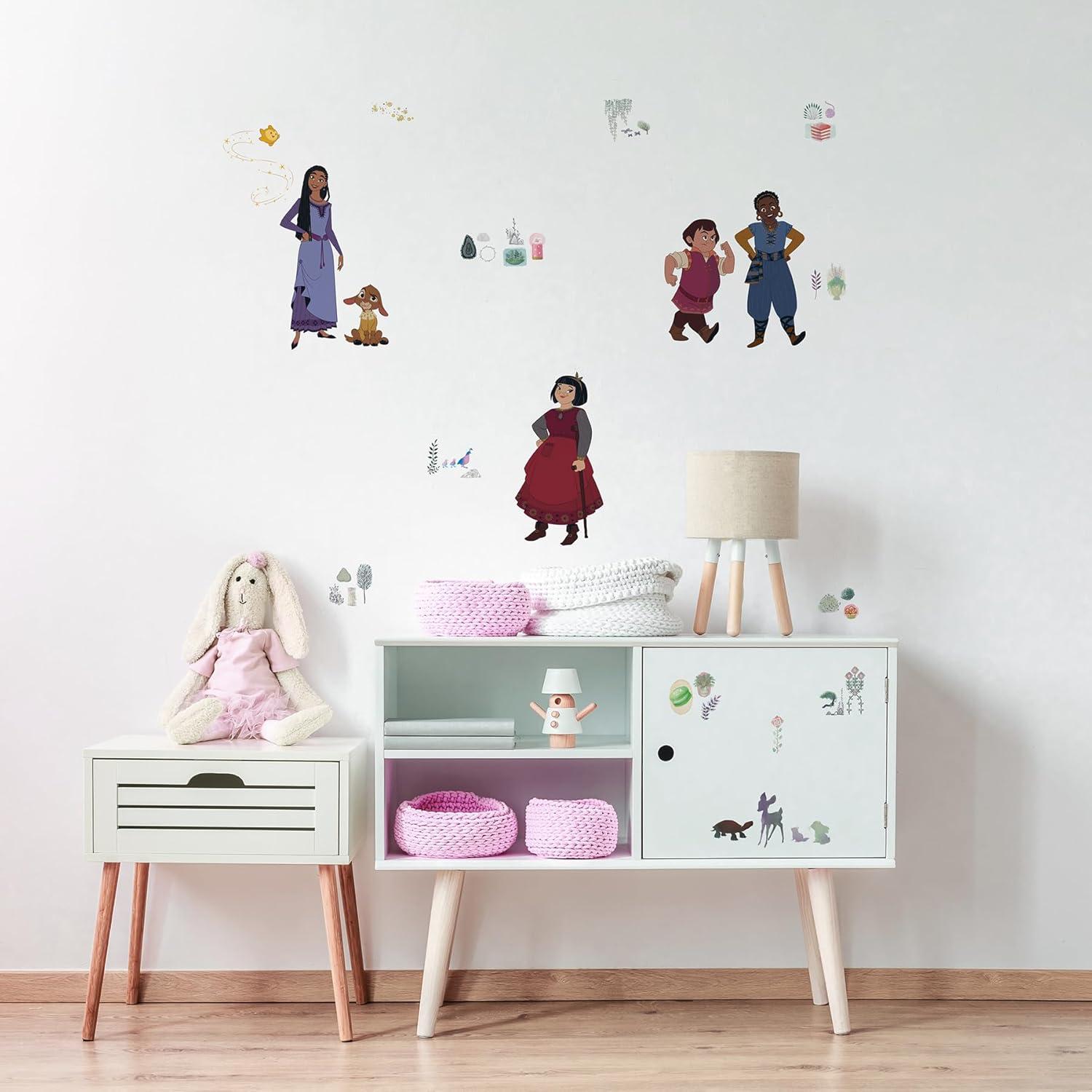 Wish Asha and Friends Wall Decals