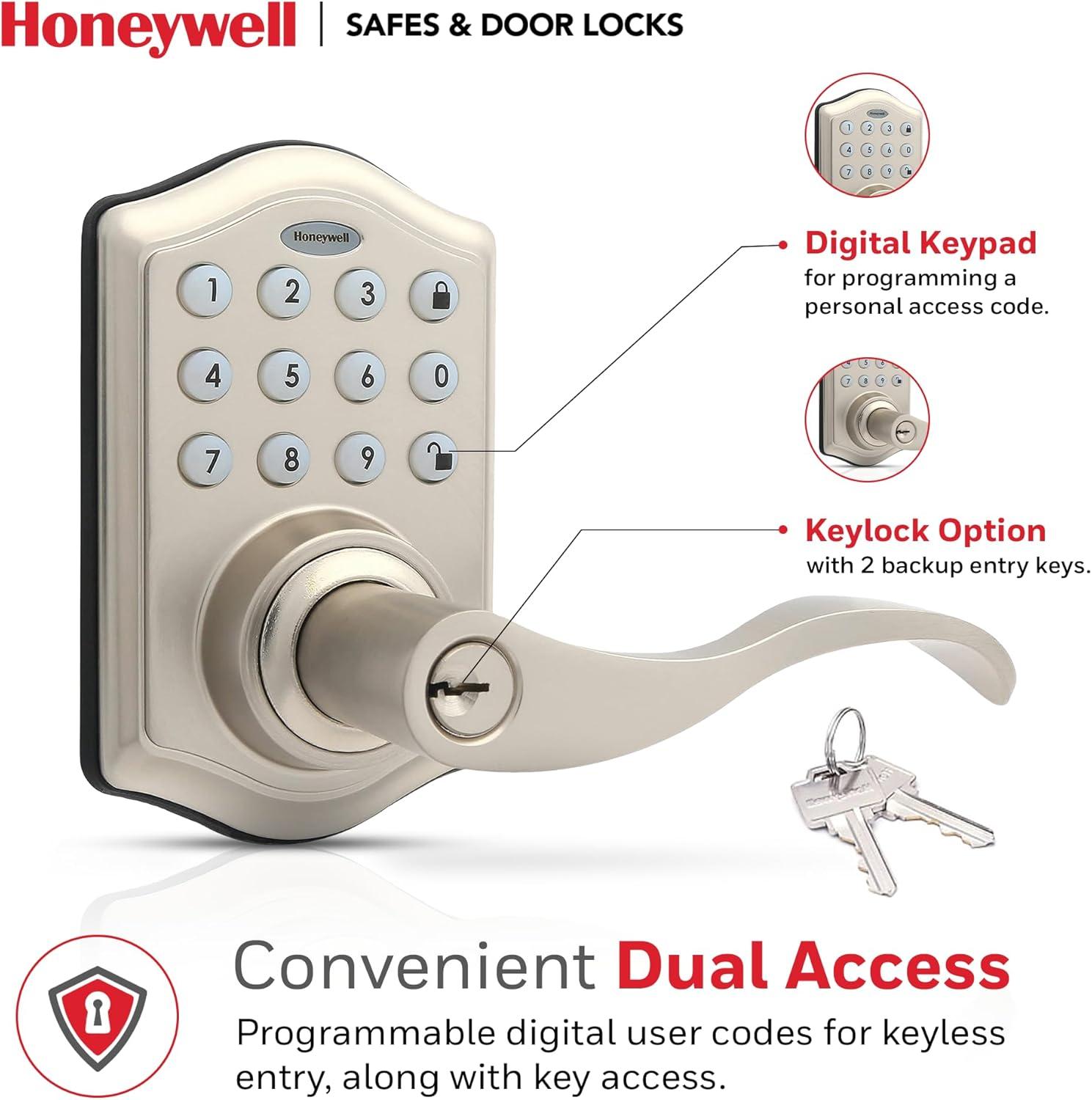 Honeywell Keyless Entry Door Lever