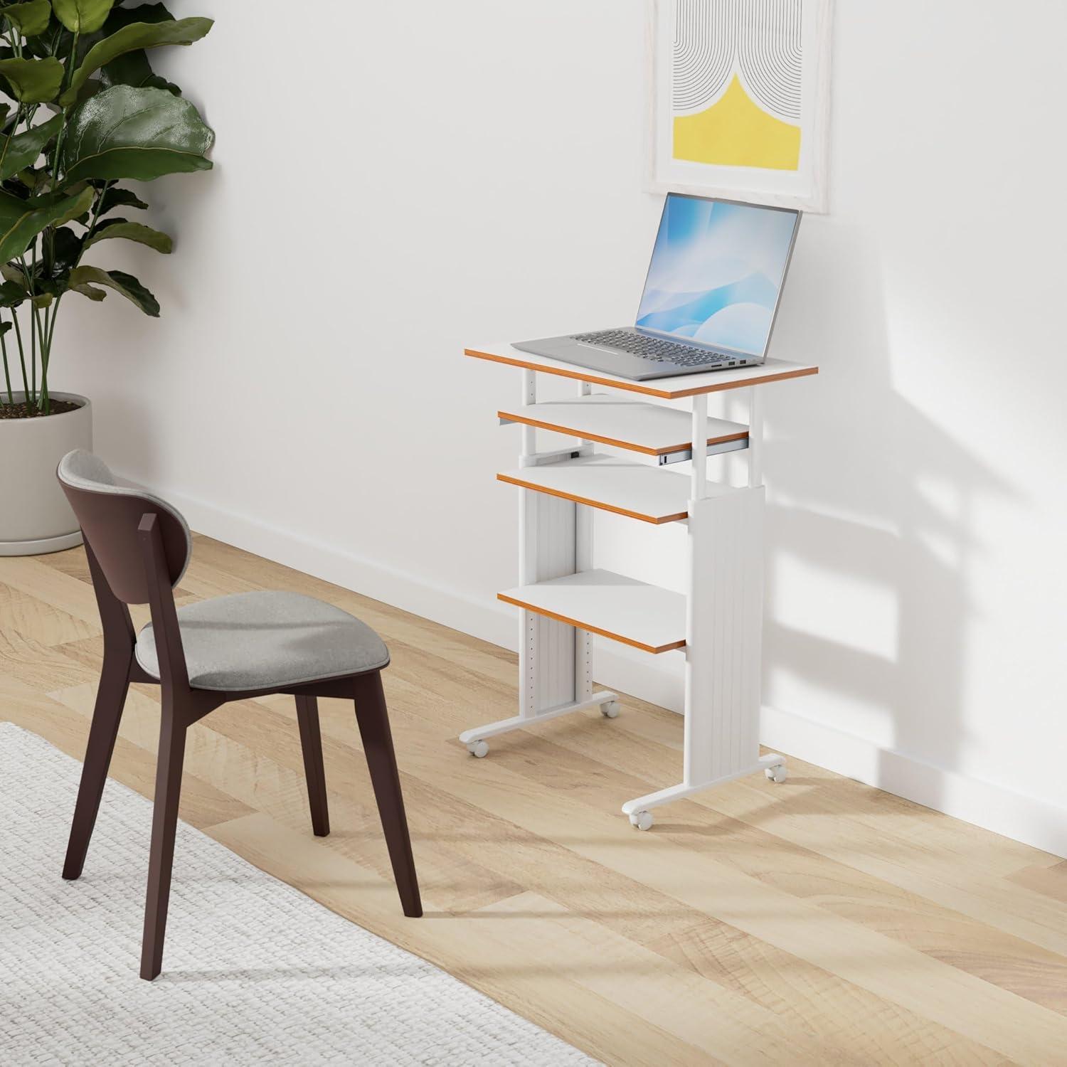 Safco Products Company MUV Adjustable Stand-Up Workstation AV Cart