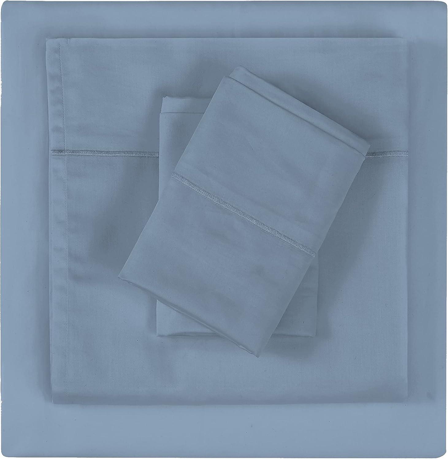 Christian Siriano NY ® 300TC Cotton Sateen Pillowcase Pairs Blue Standard Casual N/A