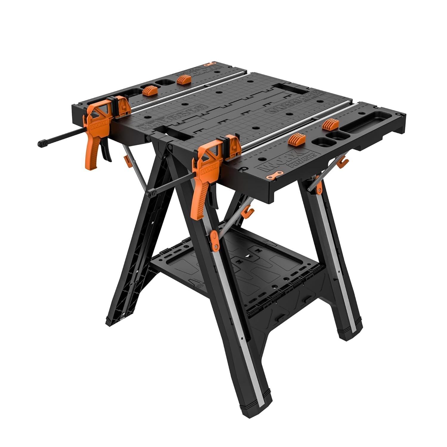 Worx WX051 Pegasus with (2) quick clamps and (4) clamp dogs