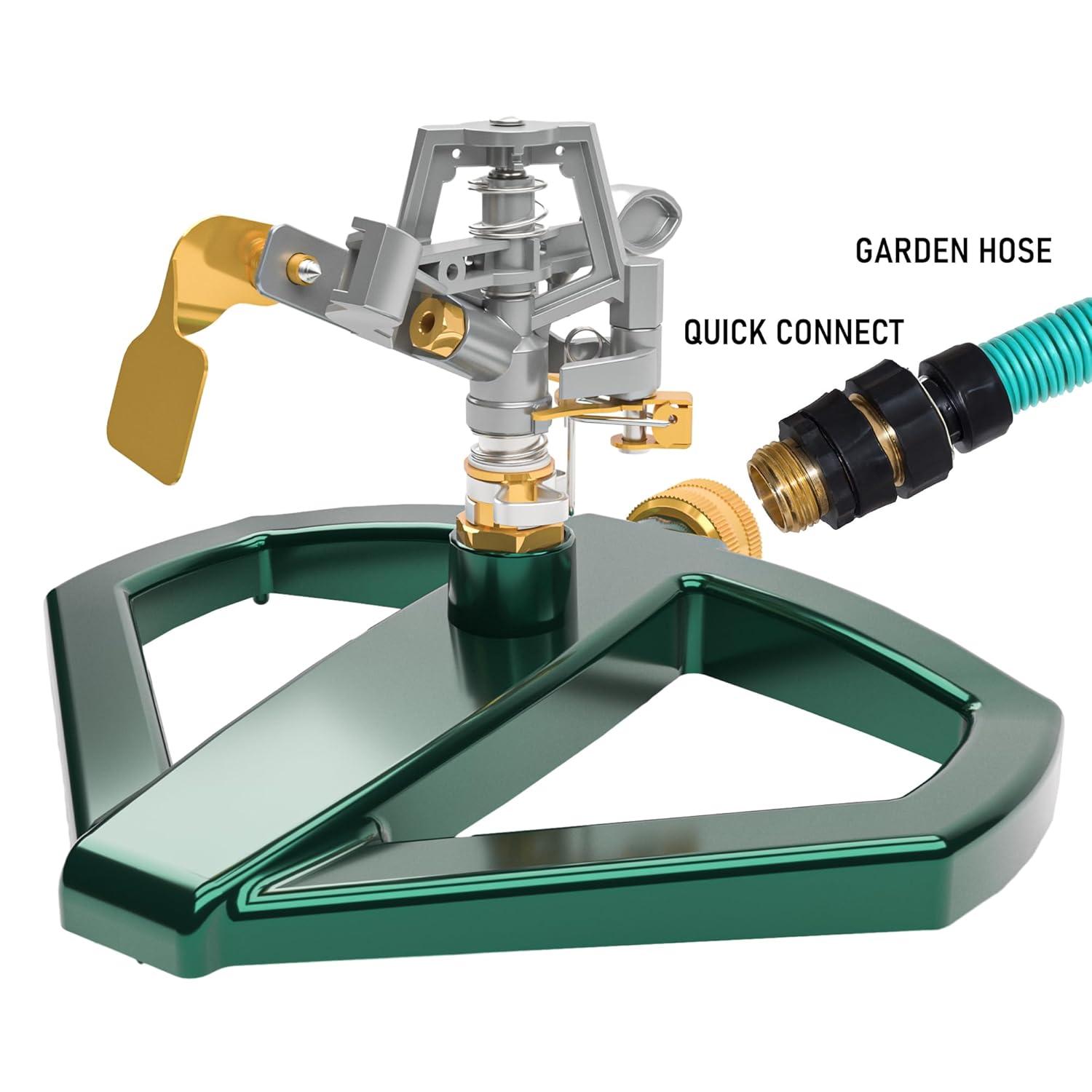 Melnor Heavy Duty Pulsating Metal Sprinkler