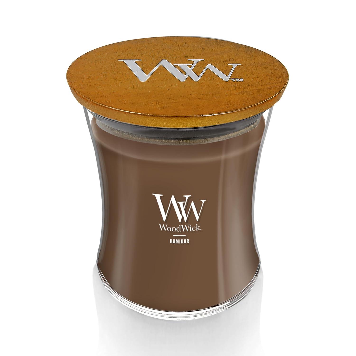 WoodWick® Medium Hourglass Candle, Humidor, 9.7 oz.