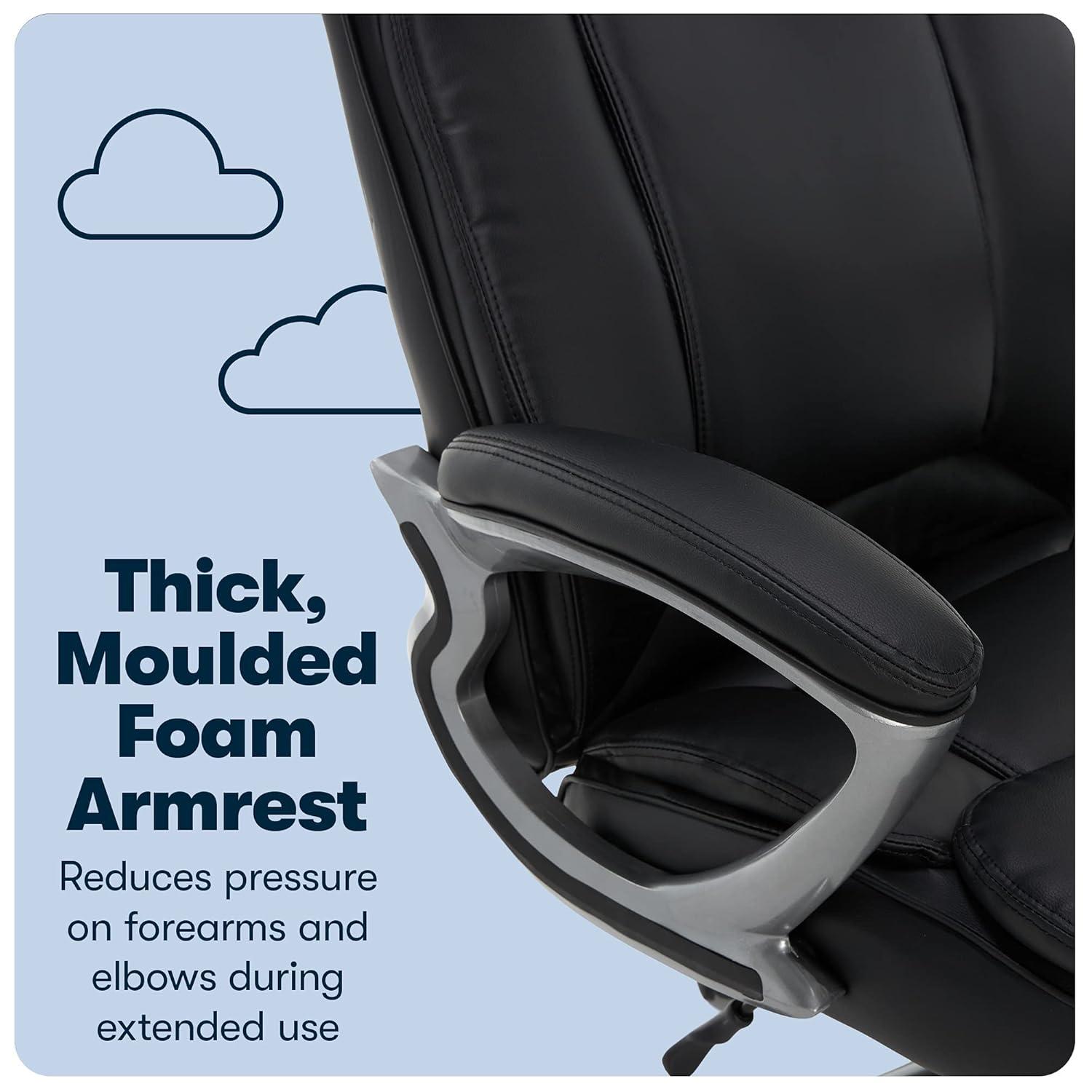 Serta Fairbanks Big and Tall High Back Executive Office and Gaming Chair with Layered Body Pillows