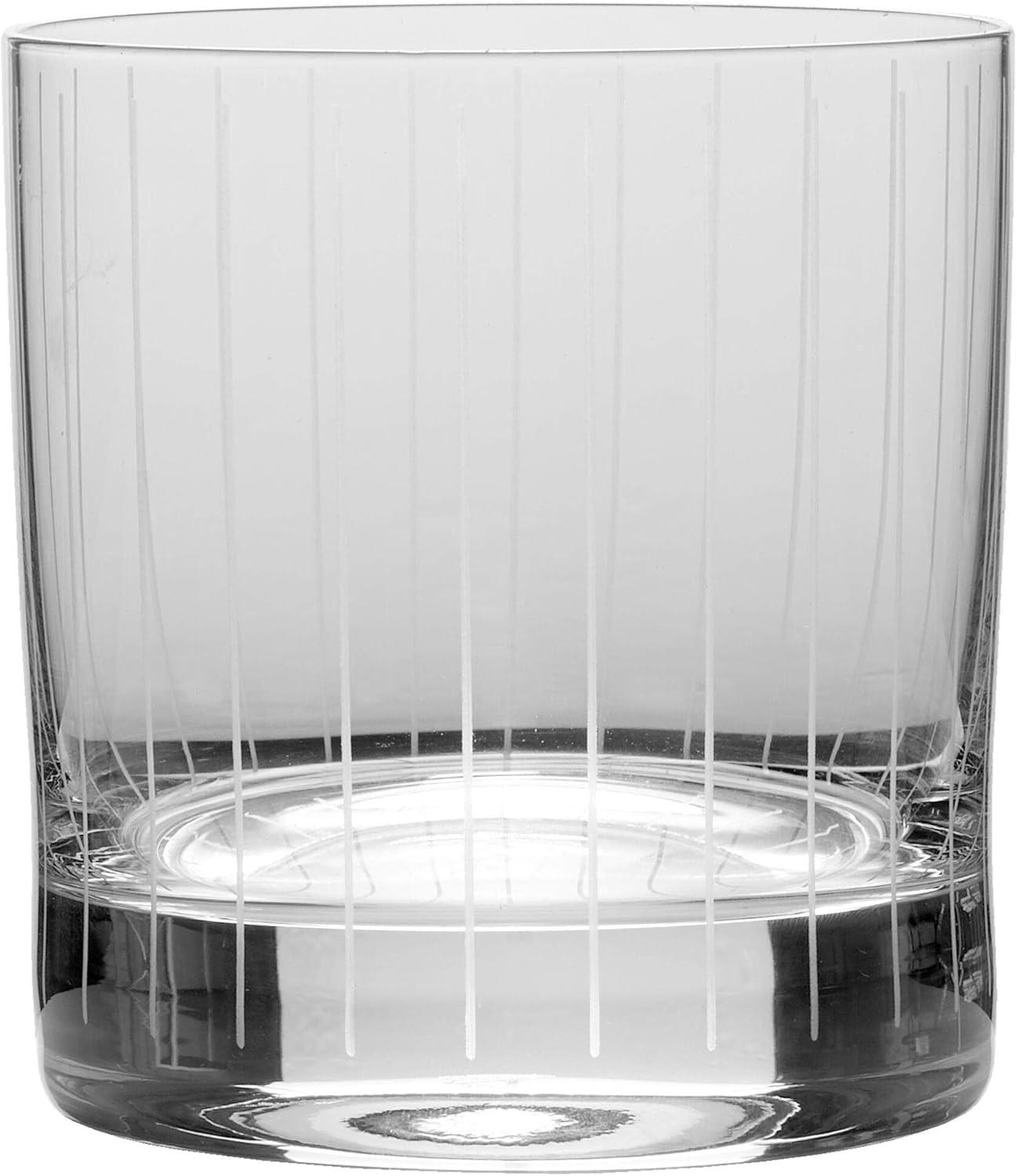 Mikasa Clear Crystal Double Old Fashioned Glass Set