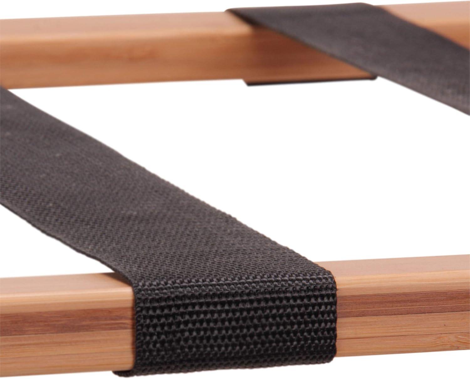 Folding Bamboo Luggage Rack