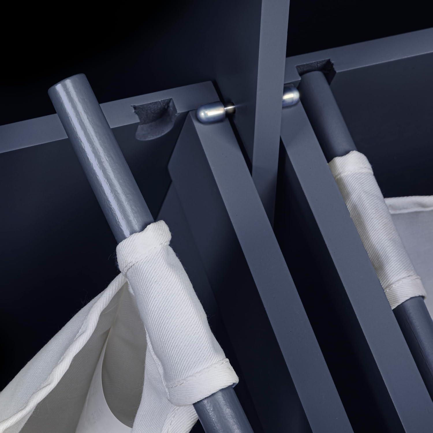 Household Essentials Tilt-out Cabinet Laundry Sorter with Shutter Front