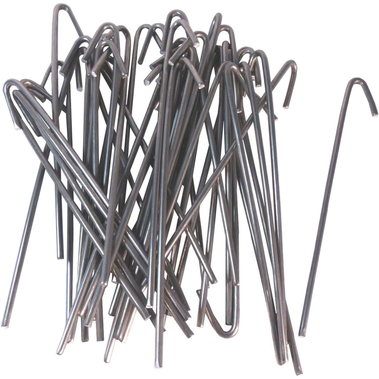 8-1/4" Wire Ties (ALUMINUM) (aka, Chain Link Fence Hook Ties, Tie Wires) Qty 100