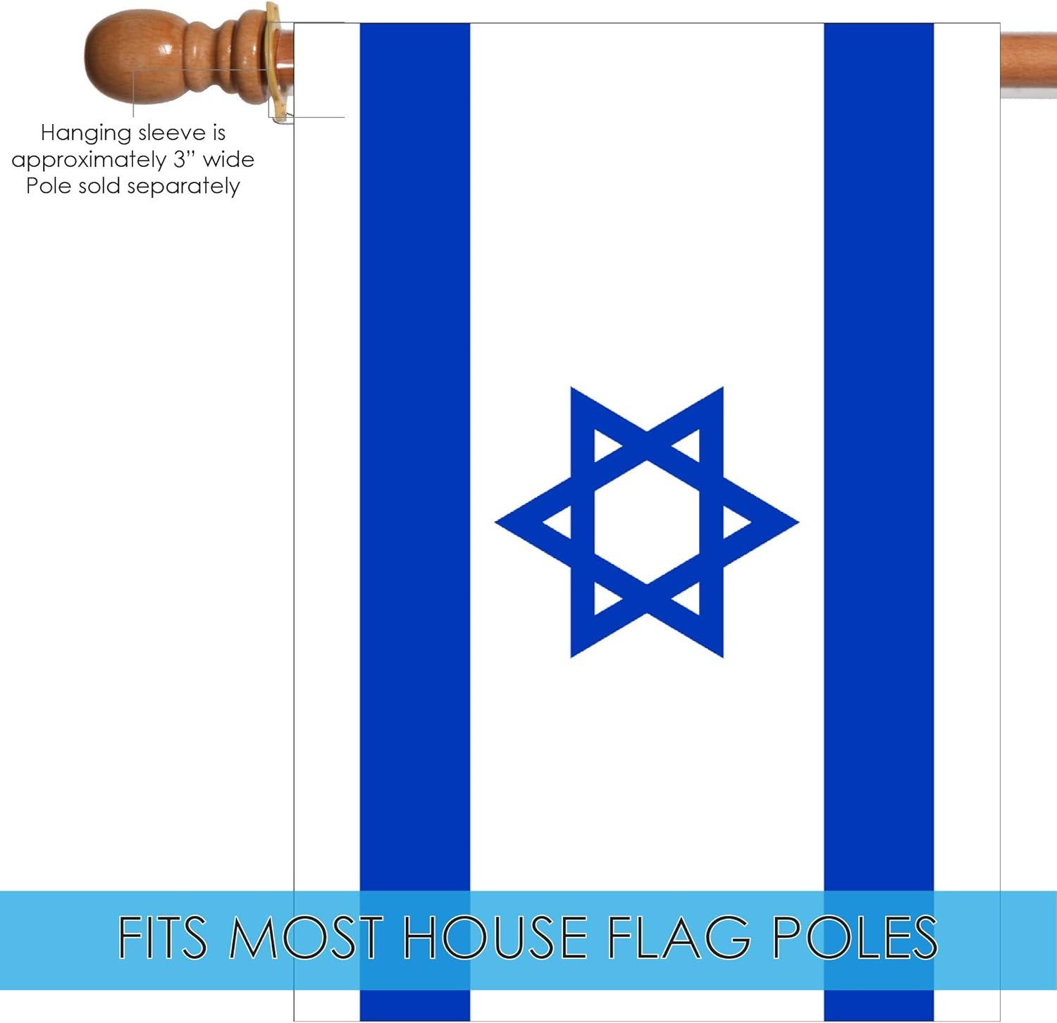 Toland Home Garden Flag of Israel House Flag