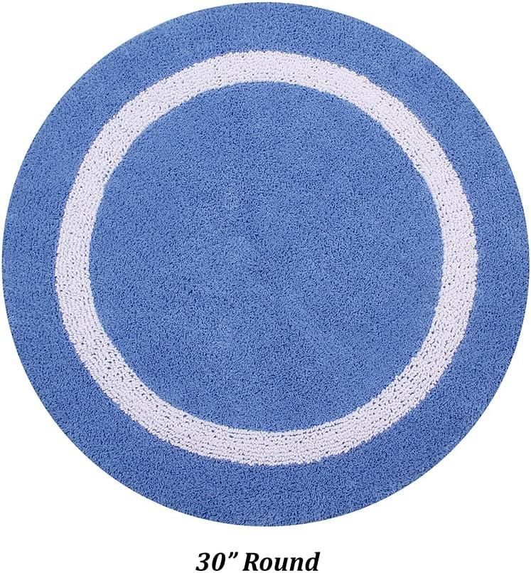 Highland Dunes Widman 100% Cotton Bath Mats Reversible Super Absorbent Soft Bathroom Rug
