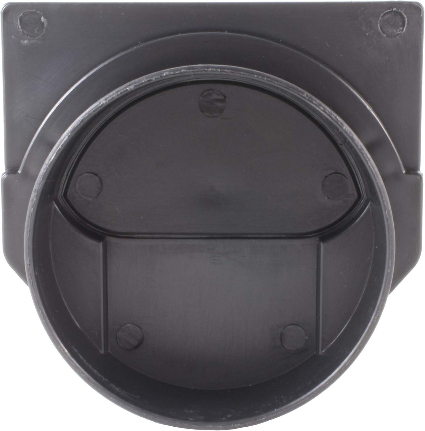 End Outlet Connector for Black Plastic Drain UA-100 Series