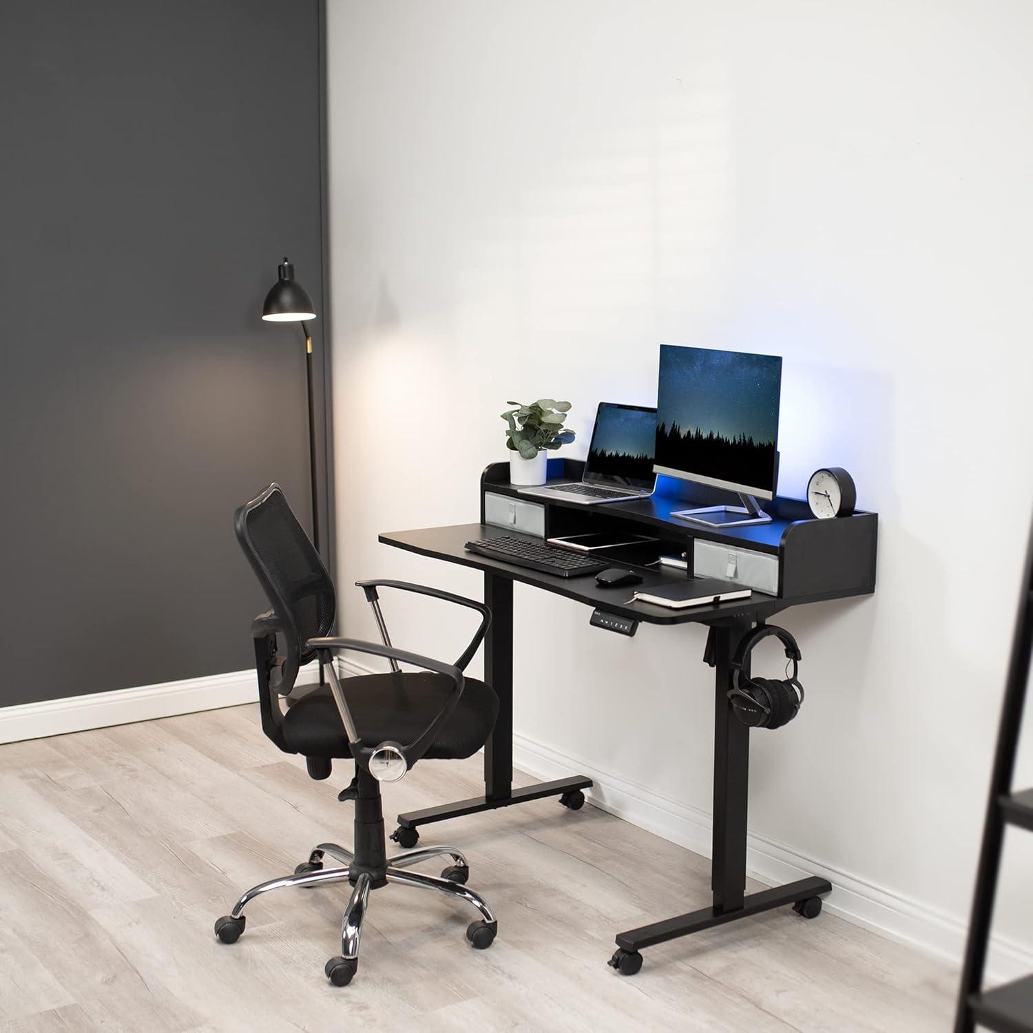 Vivo Adjustable Metal Base Standing Desk