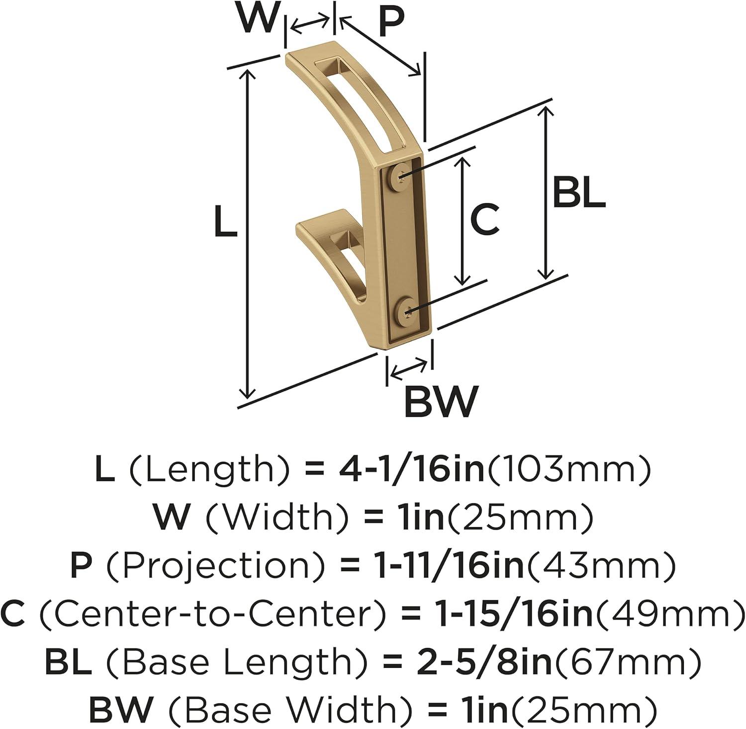 Amerock Avid Decorative Wall Hook