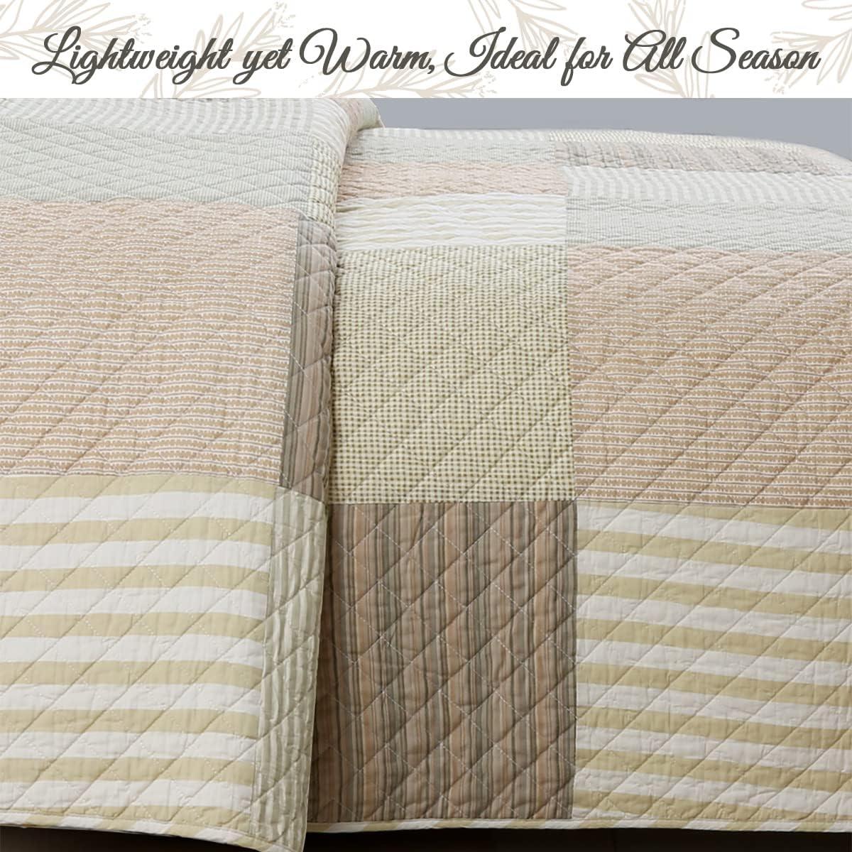 BB2022-078 Cotton Patchwork Quilt Set