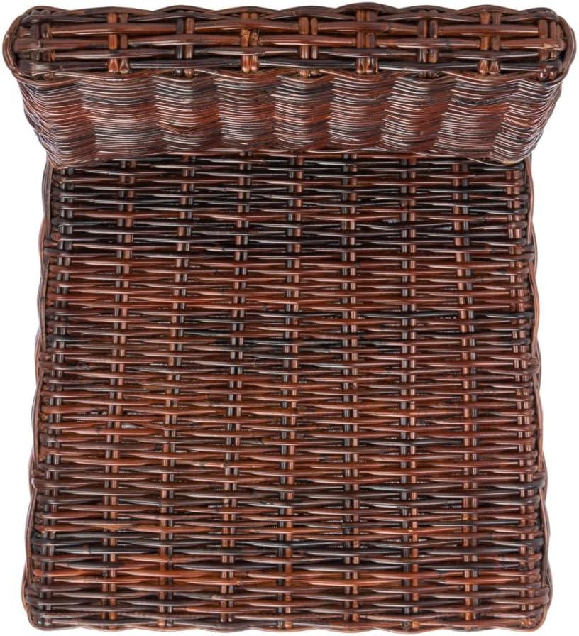 Sanibel 18''H Rattan Side Chair (Set of 2) - Antique Walnut - Safavieh