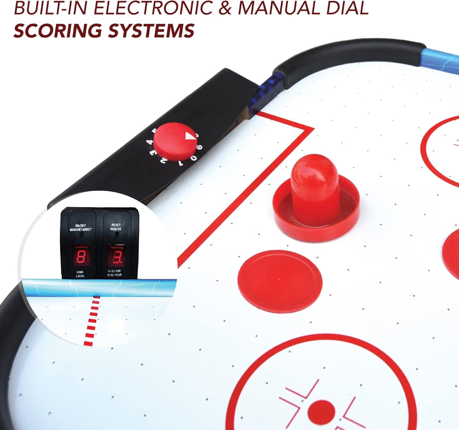 42" Rapid Fire Air Hockey Multi-Game Table