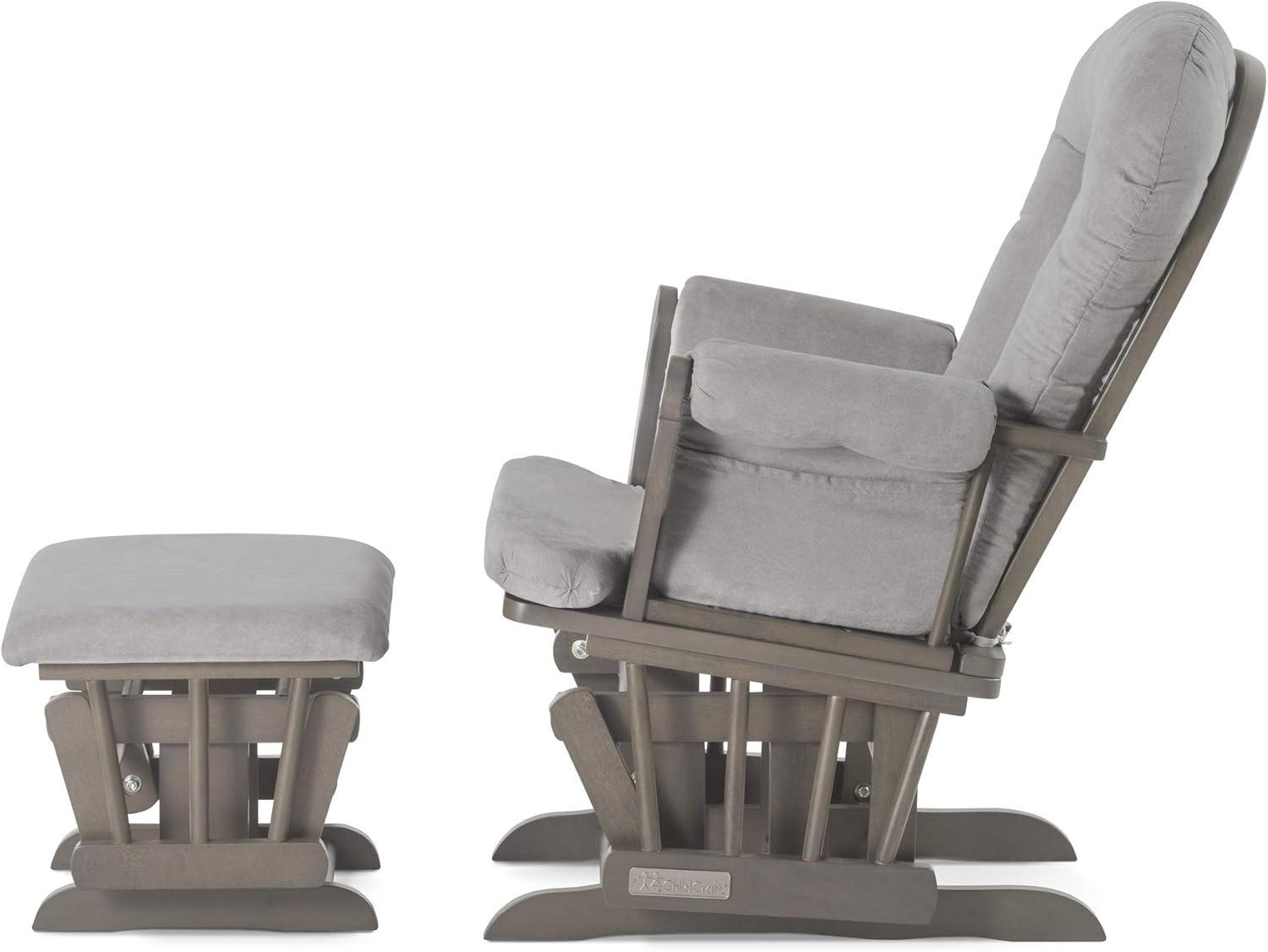 Child Craft Cozy Glider Rocker and Ottoman