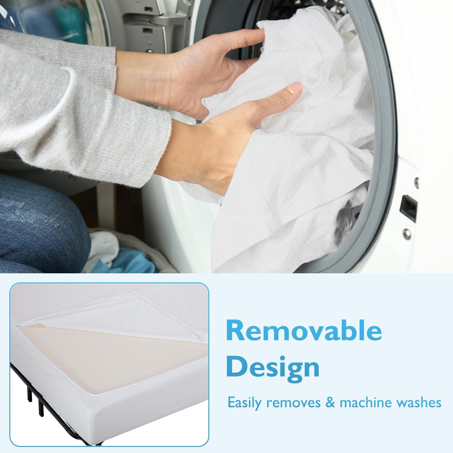 FDW 8 inch California King Mattress Gel Memory Foam Mattress for Cool Sleep & Pressure Relief/CertiPUR-US Certified/Bed-in-a-Box,California King