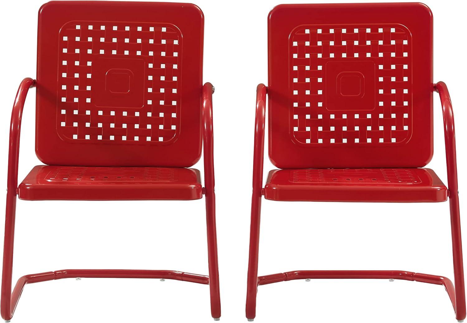 2pk Bates Outdoor Steel Arm Chairs - Crosley