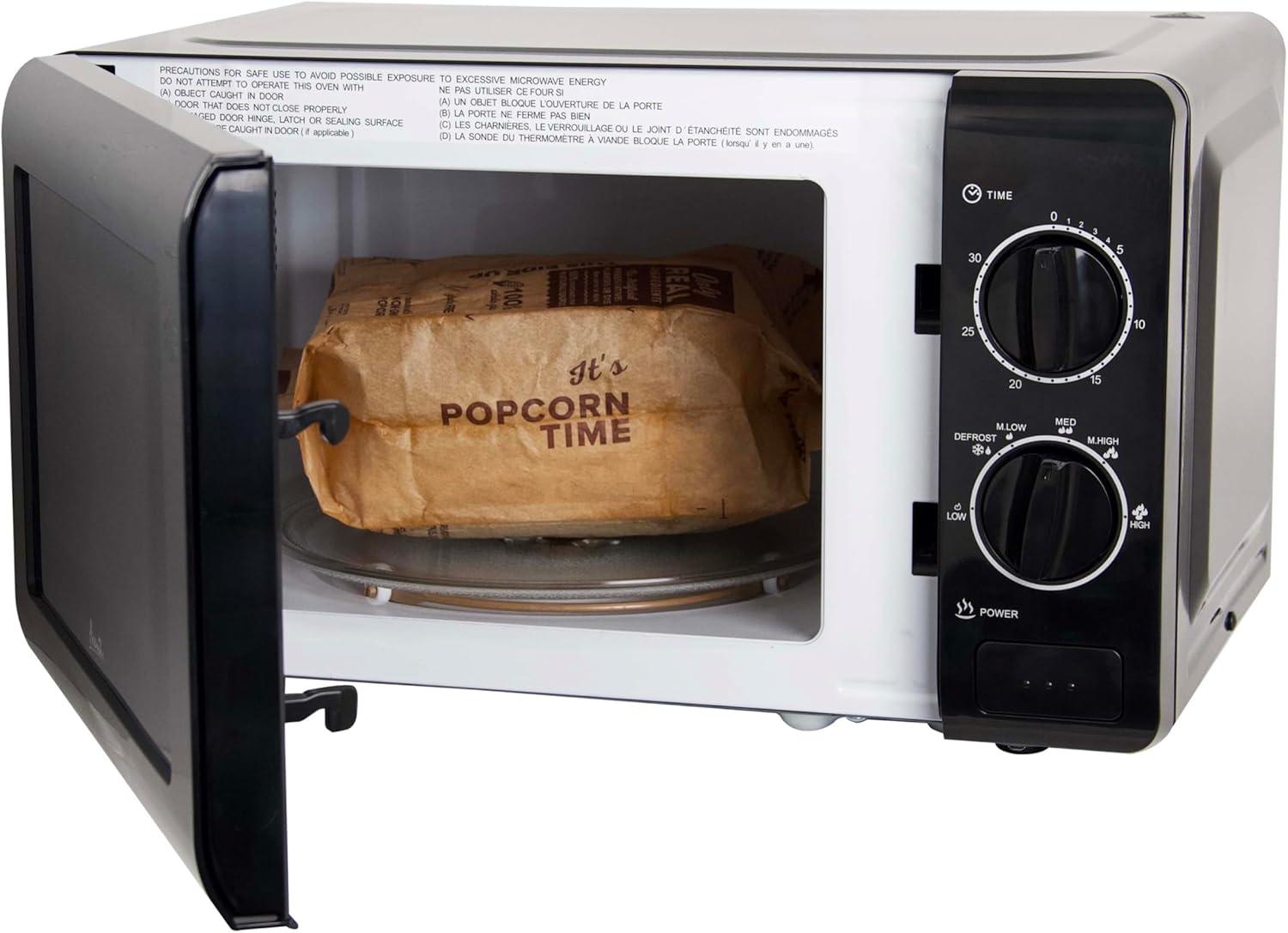 Avanti Microwave Oven with Mechanical Dials, 0.7 cu. ft.