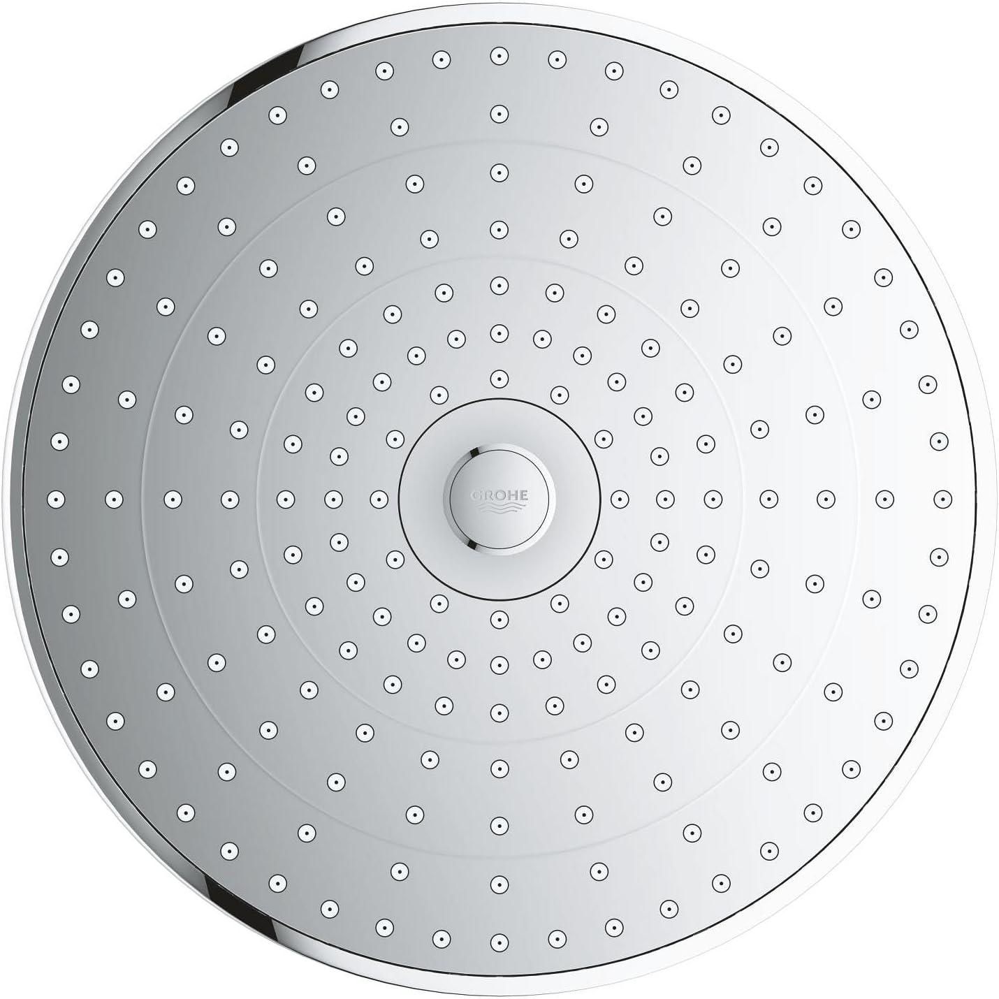 Chrome 10-Inch Ceiling Mounted Rain Showerhead