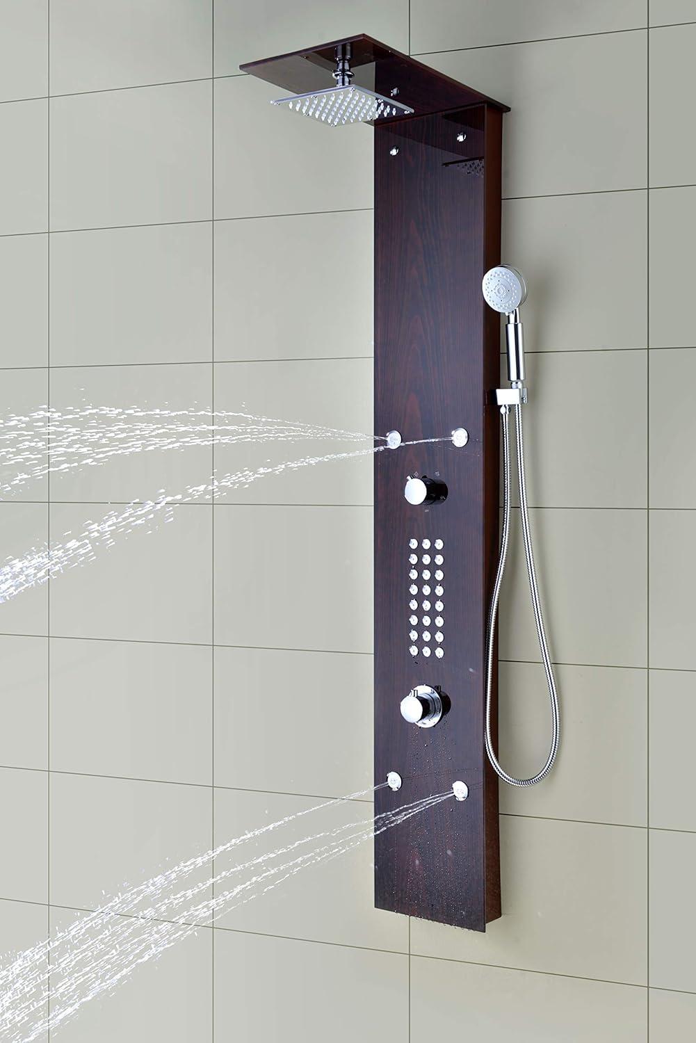 59.37'' Shower Panel with Adjustable Shower Head