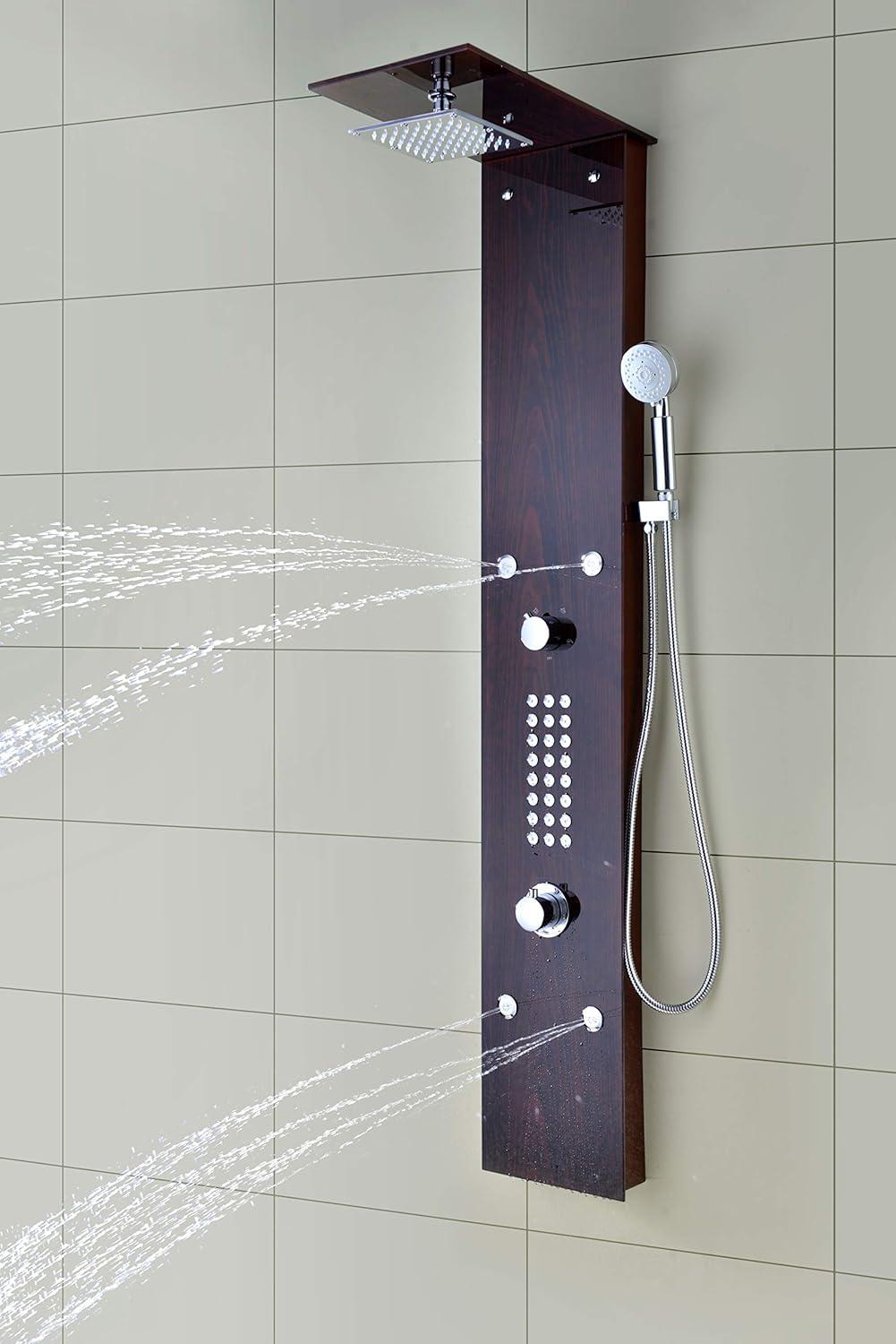 ANZZI SP-AZ016 59.37'' Shower Panel with Adjustable Shower Head