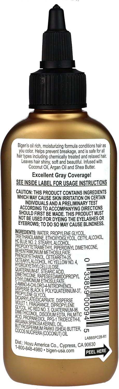 BIGEN - Semi-Permanent Hair Color [ DARKE BROWN #DB2 ] 3 Oz. * BEAUTY TALK LA *