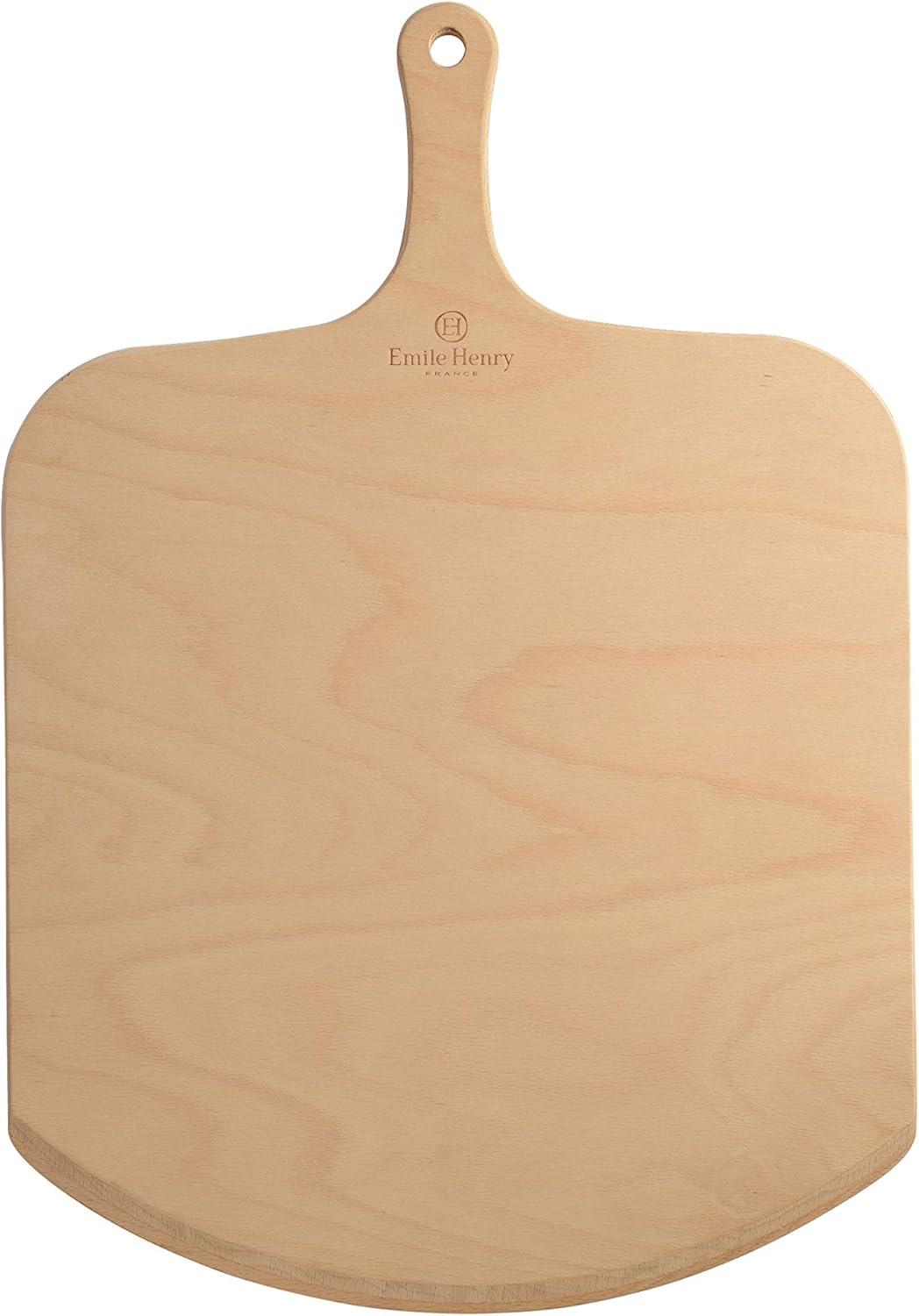 Emile Henry Italian Beechwood Pizza Peel, 18" x 13"