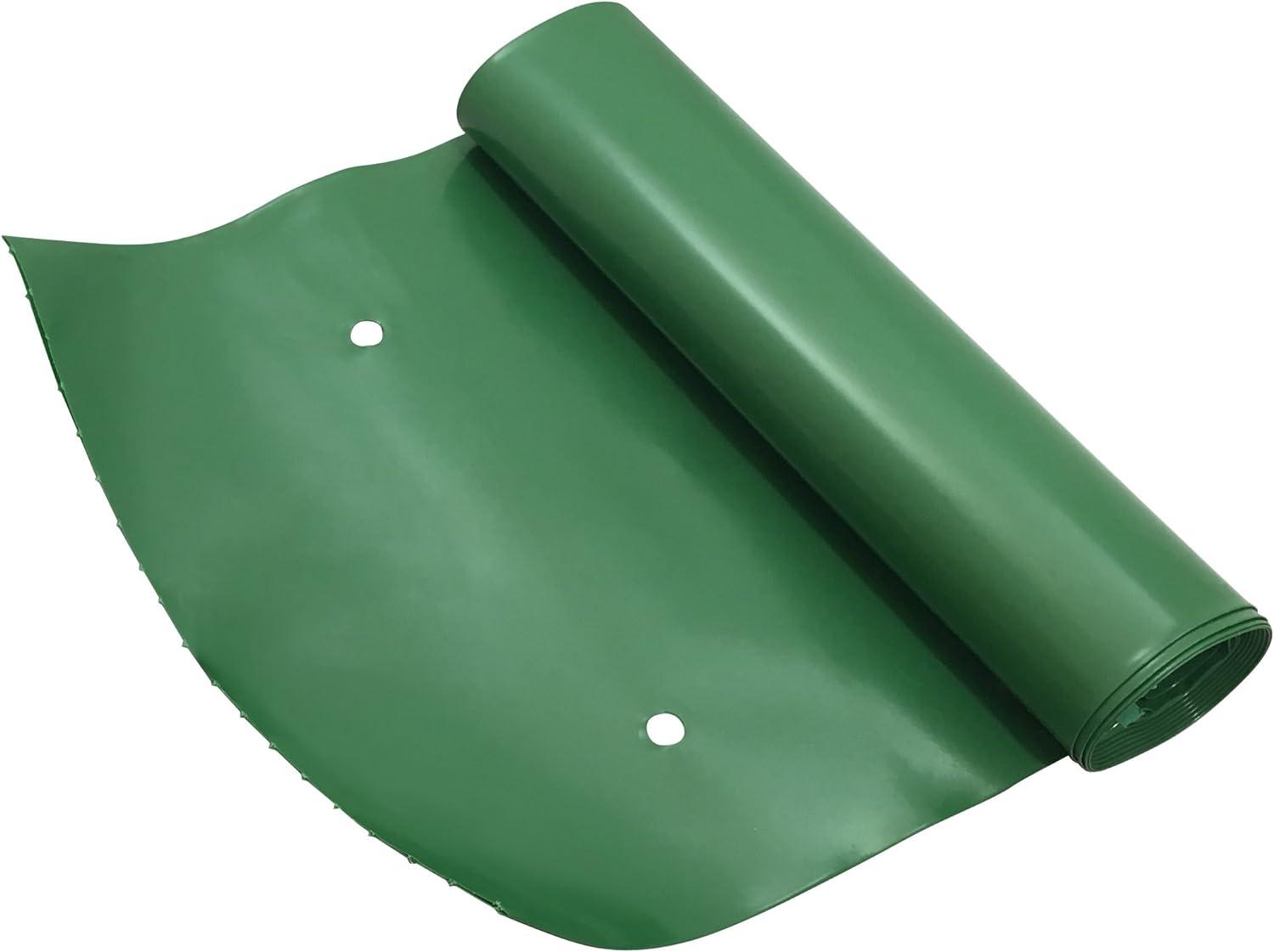 Frost King Drain Away 0.1 in. H X 7.25 in. W X 8 ft. L Green Vinyl Downspout Extension