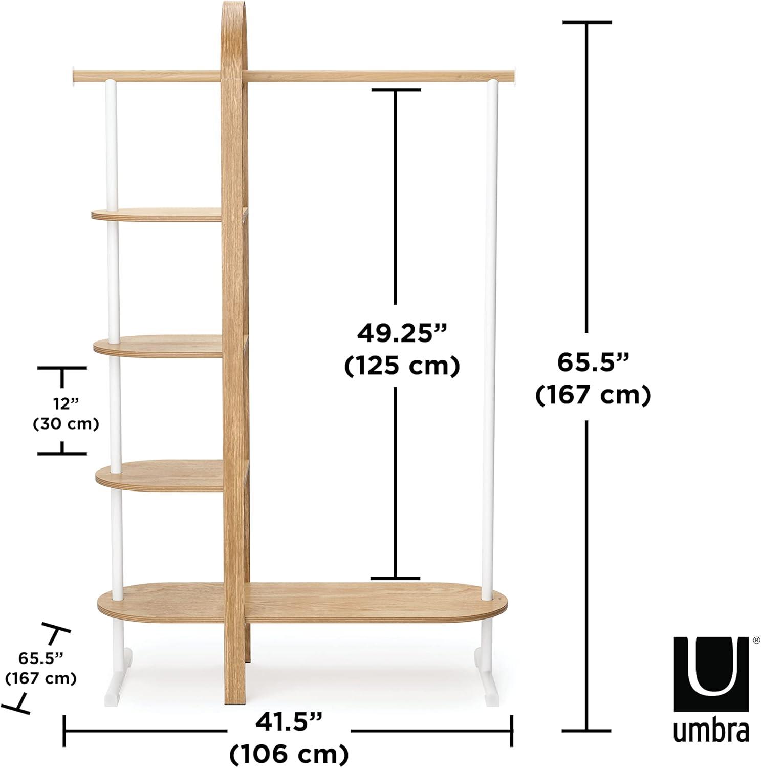 Bellwood 15'' Solid Wood Clothing Rack