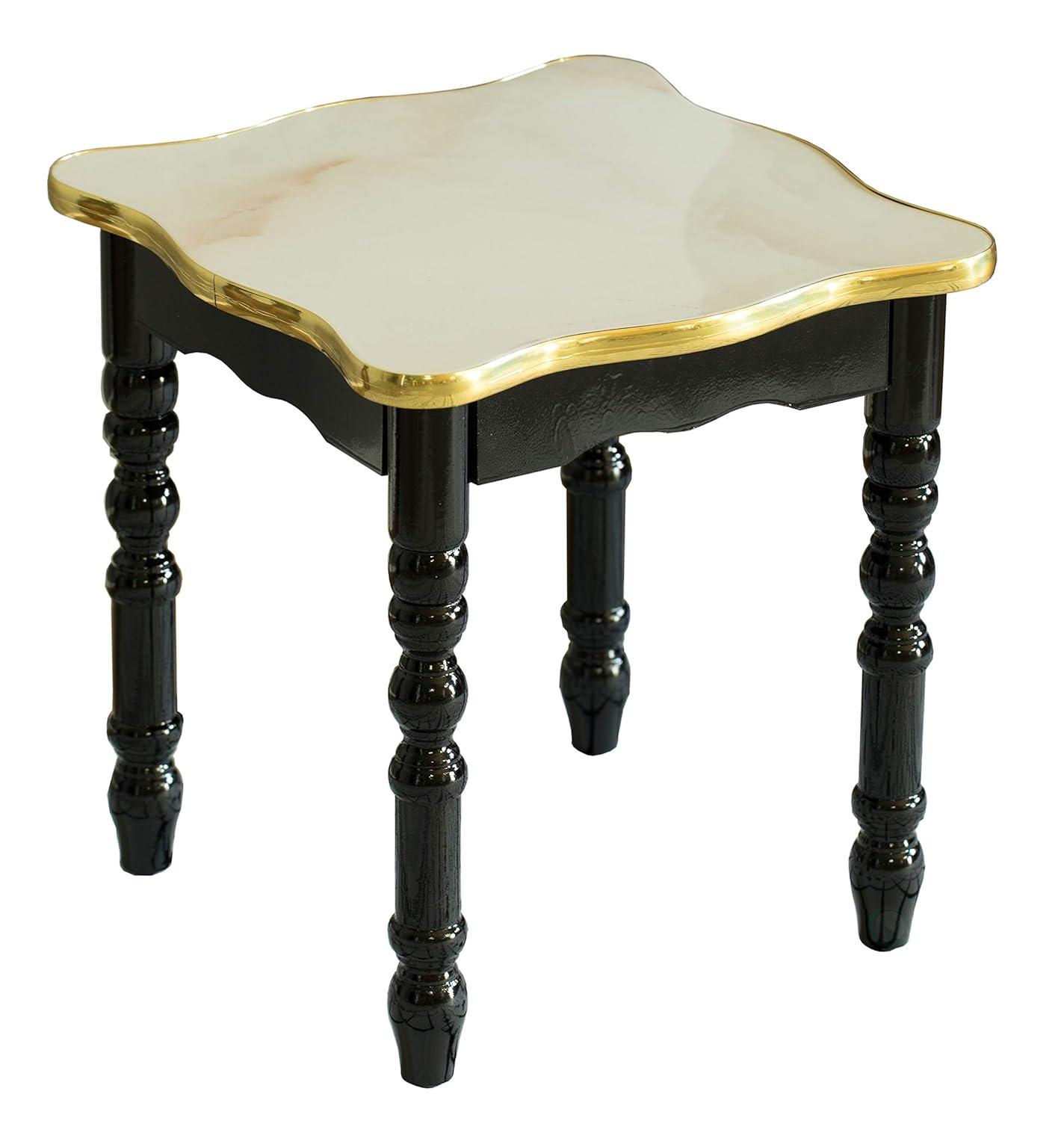 Versatile Square Wooden Side Table - Living Room Accent End Table with Rustic Charm, Sleek Design, and Storage Shelf for Modern Home Decor and Small Spaces, White