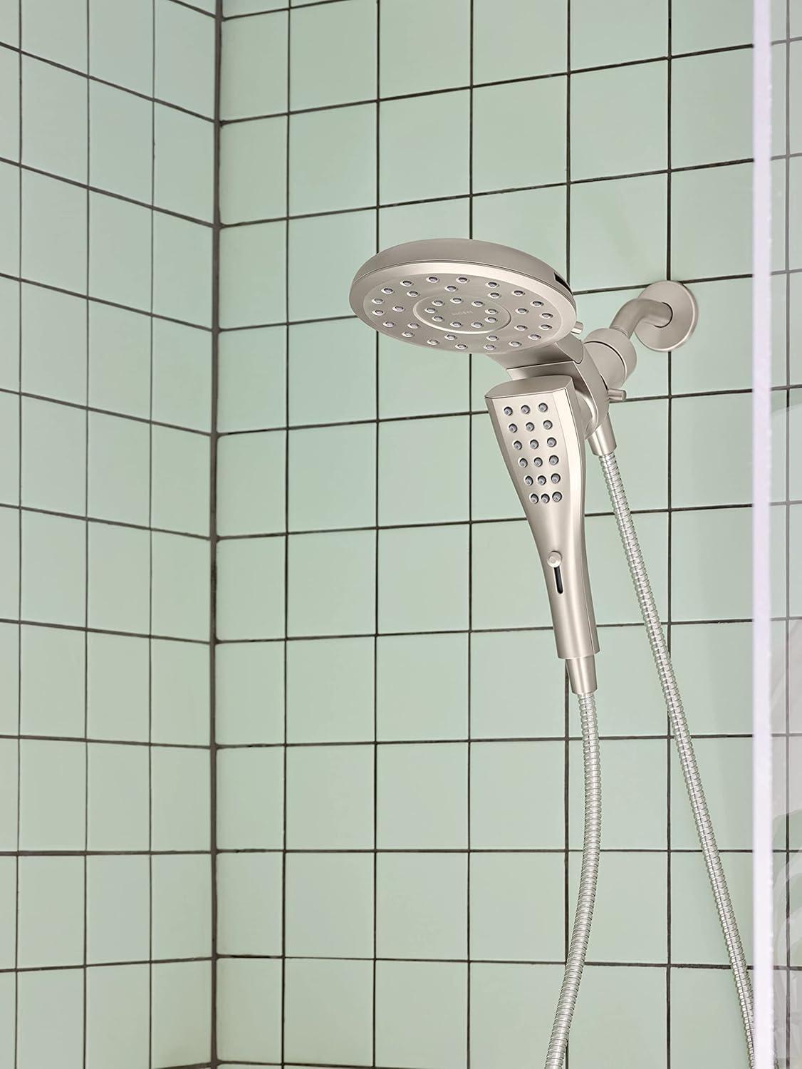 Verso 1.75 GPM Rainshower/Handshower Combination with Infiniti Dial and Magnetix Docking