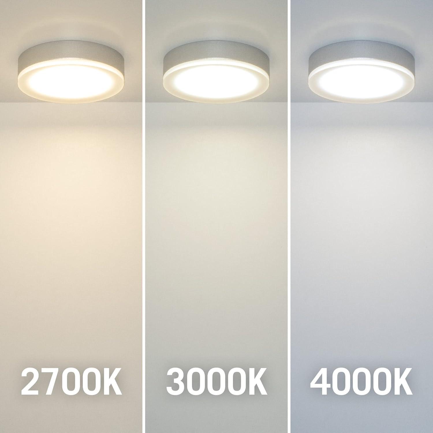 EdgeVue Under Cabinet LED Puck Light, 4000K