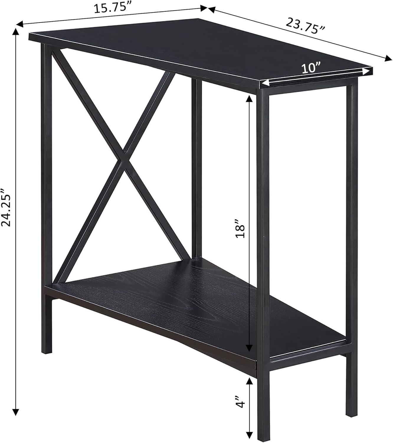 Convenience Concepts Tucson Wedge End Table