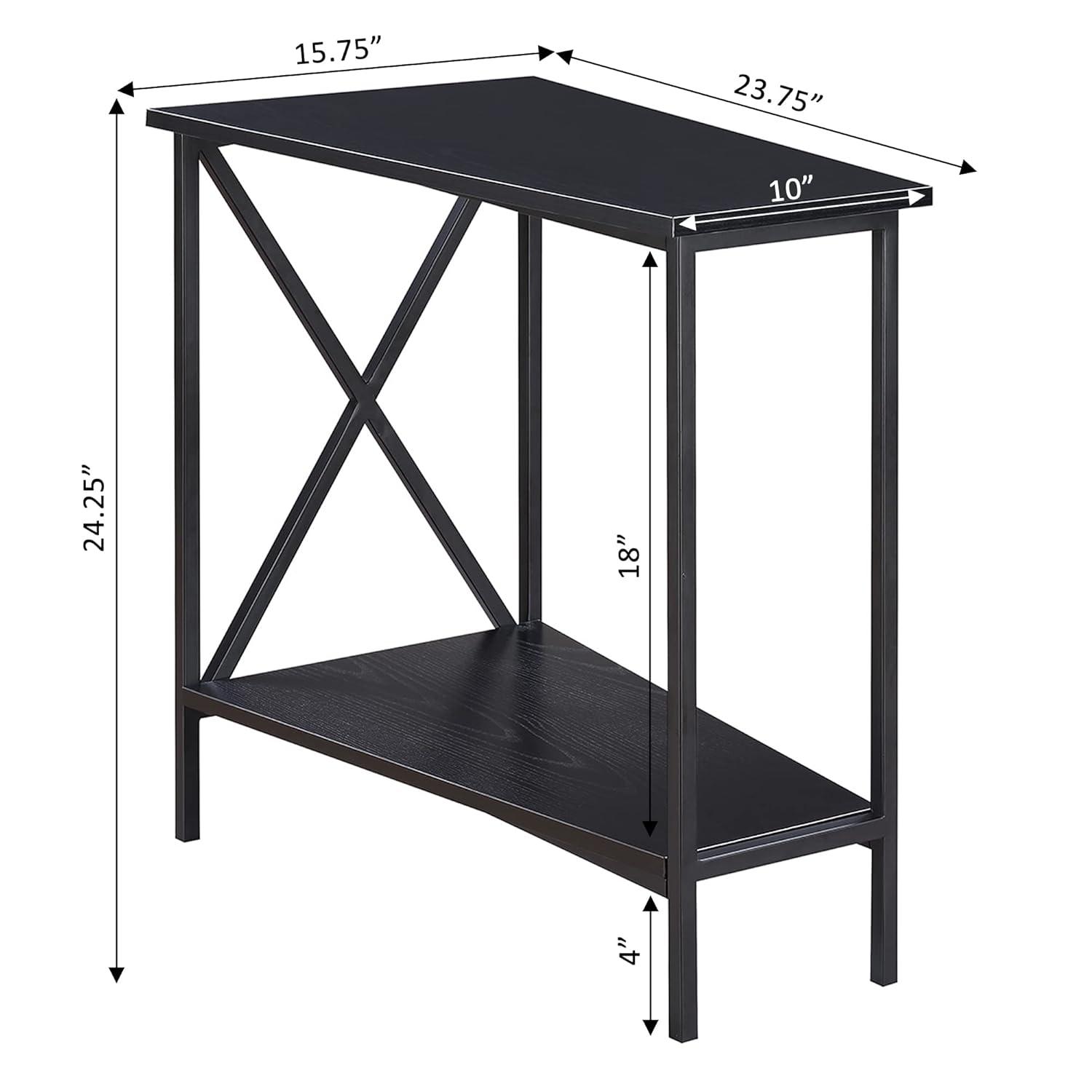 Convenience Concepts Tucson Wedge End Table