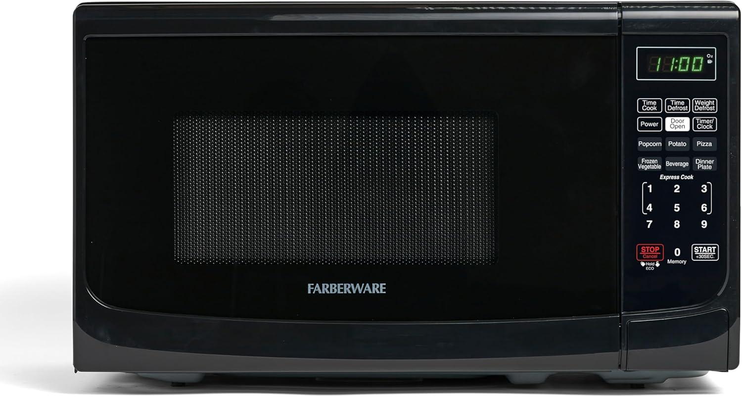 Farberware Farberware Countertop Microwave .7 Cu. Ft. 700-Watt Compact Microwave Oven FMO07ABTBKA