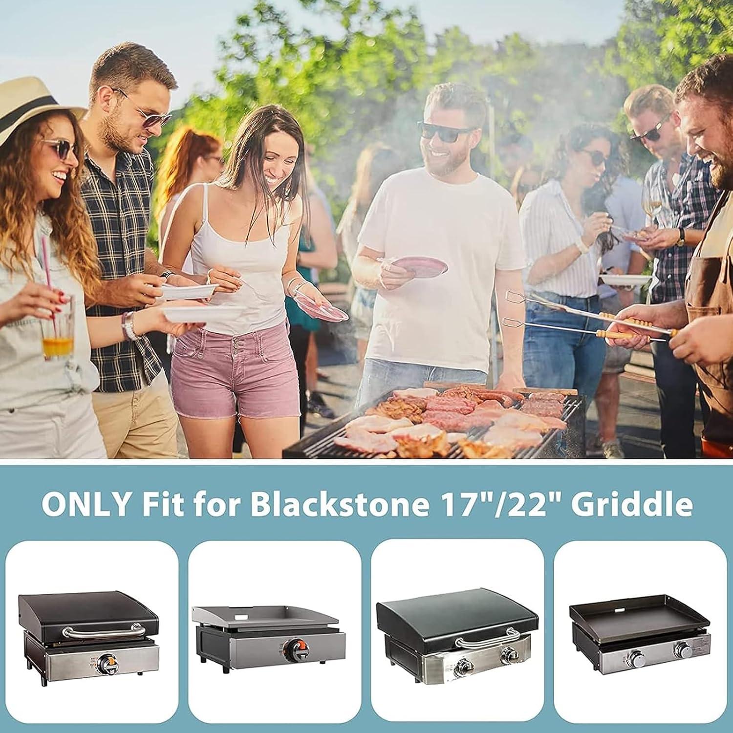 SHINESTAR 3 Feet Propane Adapter Hose with Regulator for Blackstone 17 & 22" Tabletop Griddles Gas  Grill Hose for Propane Tank 1 lb to 20 lb