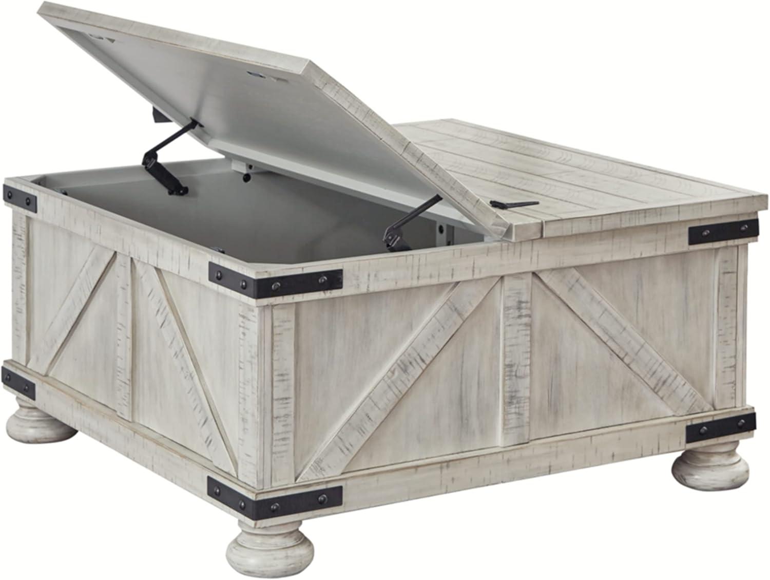 Signature Design by Ashley Casual Carynhurst Coffee Table  Whitewash