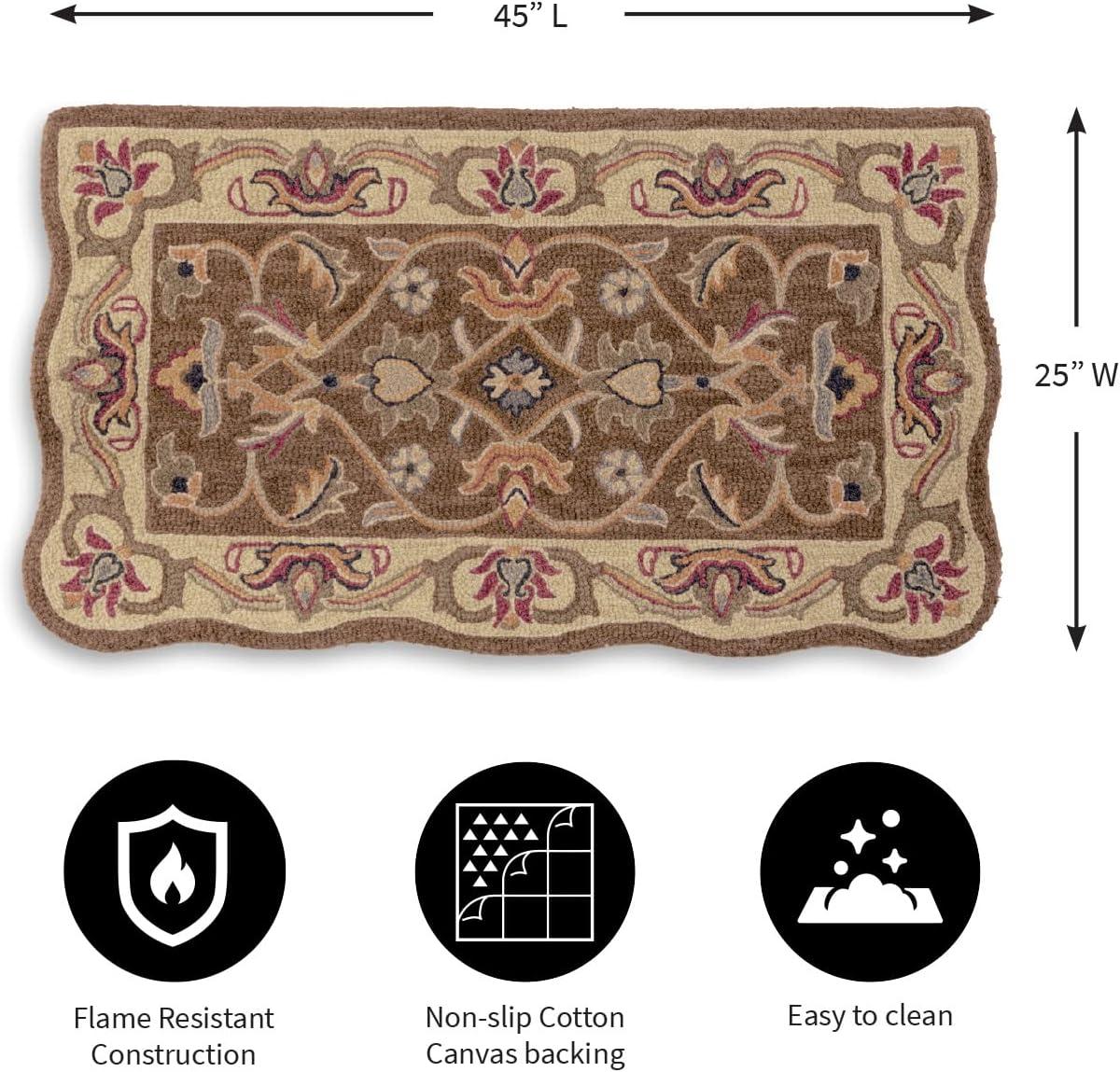 McLean Hand-Tufted Wool Black Area Rug